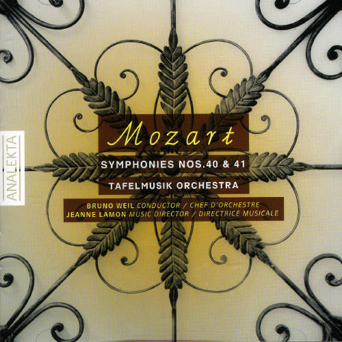 Mozart / Tafelmusik Orchesta / Weil - Symphonies Nos 40 & 41 - Music CD