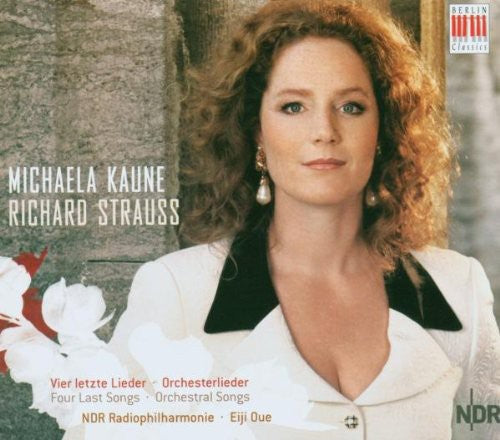the album cover for R. STRAUSS - Orchestral Songs