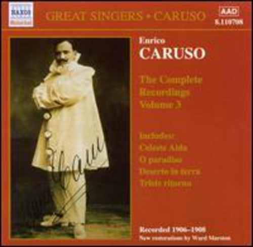 Caruso / Verdi / Leoncavallo / Puccini / Bizet - Complete Recordings Of Enrico Caruso 3 - Music CD