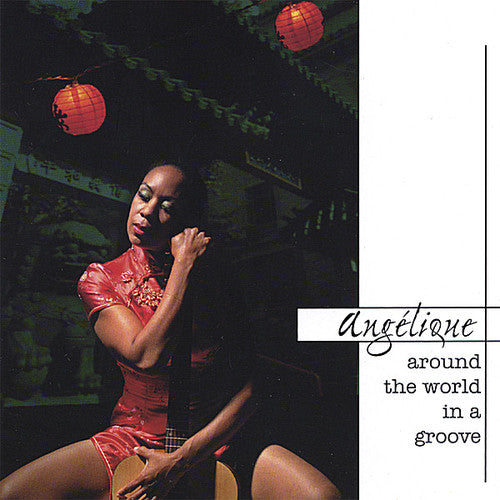 the album cover for Angelique - Around the World in a Groove