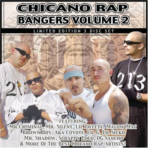 the album cover for Chicano Rap Bangers - Chicano Rap Bangers 2 / Various