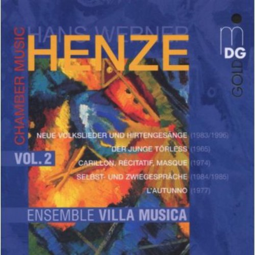 the album cover for H.W. HENZE - Chamber Music 2