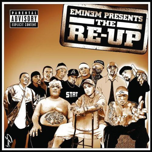 the album cover for Eminem - Eminem Presents the Re-Up
