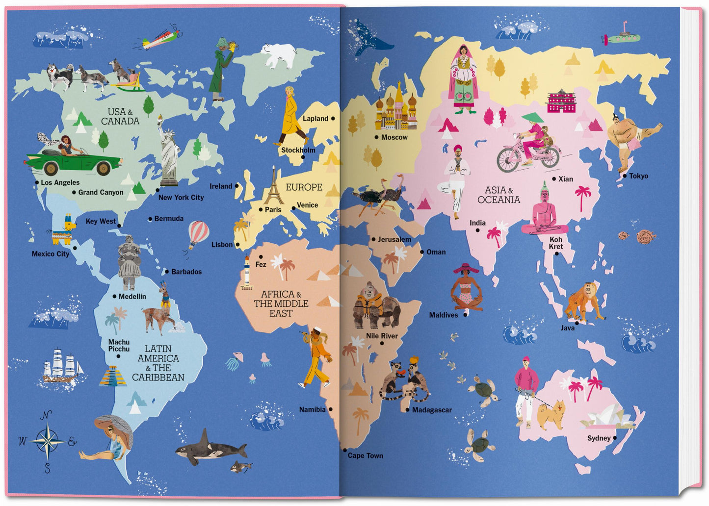 The New York Times Explorer. 100 Dream Trips Around the World From the Algarve to Xian (English) Book