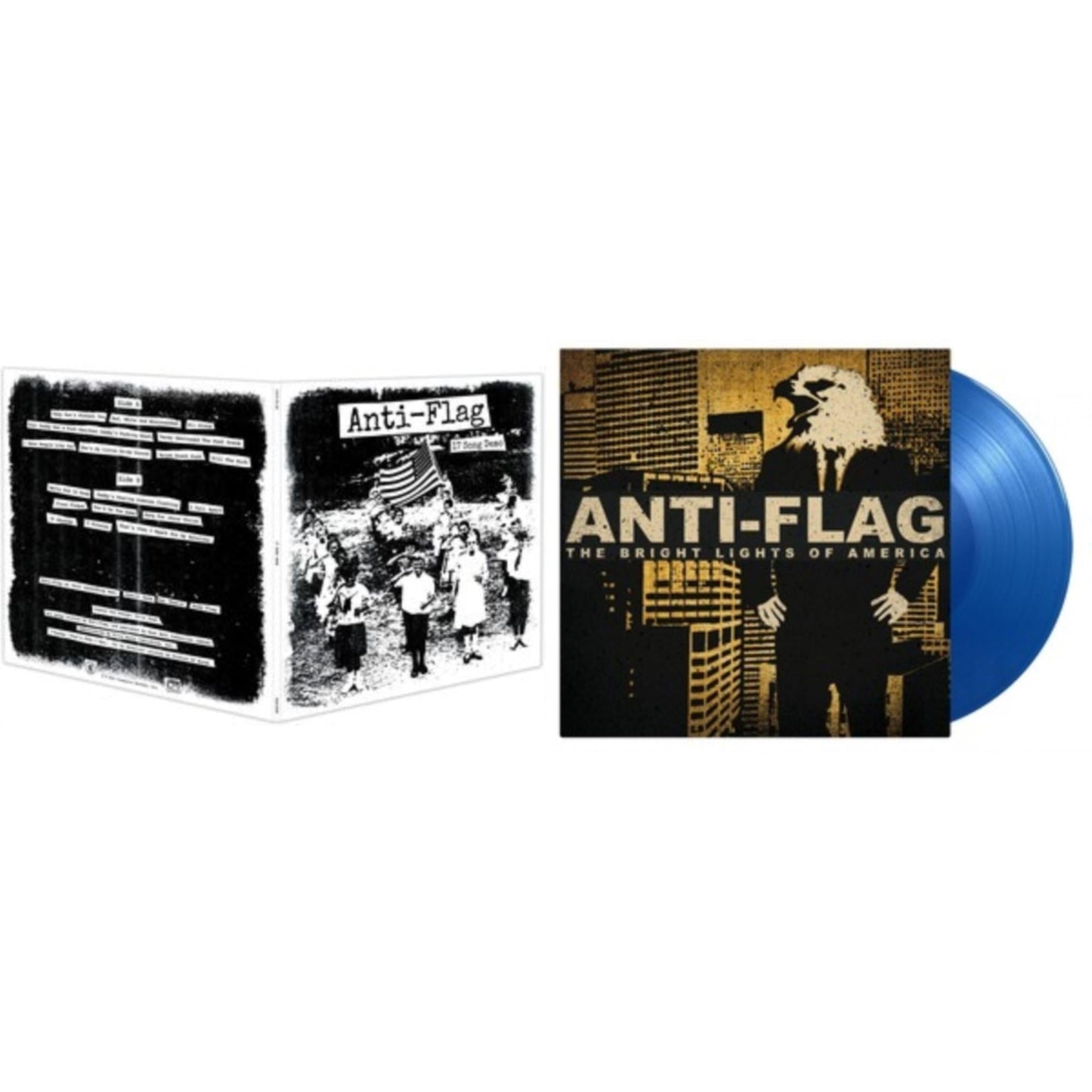 Anti-Flag - 17 Song Demo & Bright Lights Of America (2LP/180G/Blue Vinyl)
