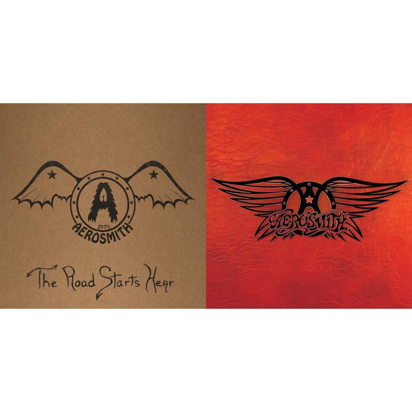 Aerosmith - 1971: The Road Starts Here & Greatest Hits - LP Vinyl Bundle