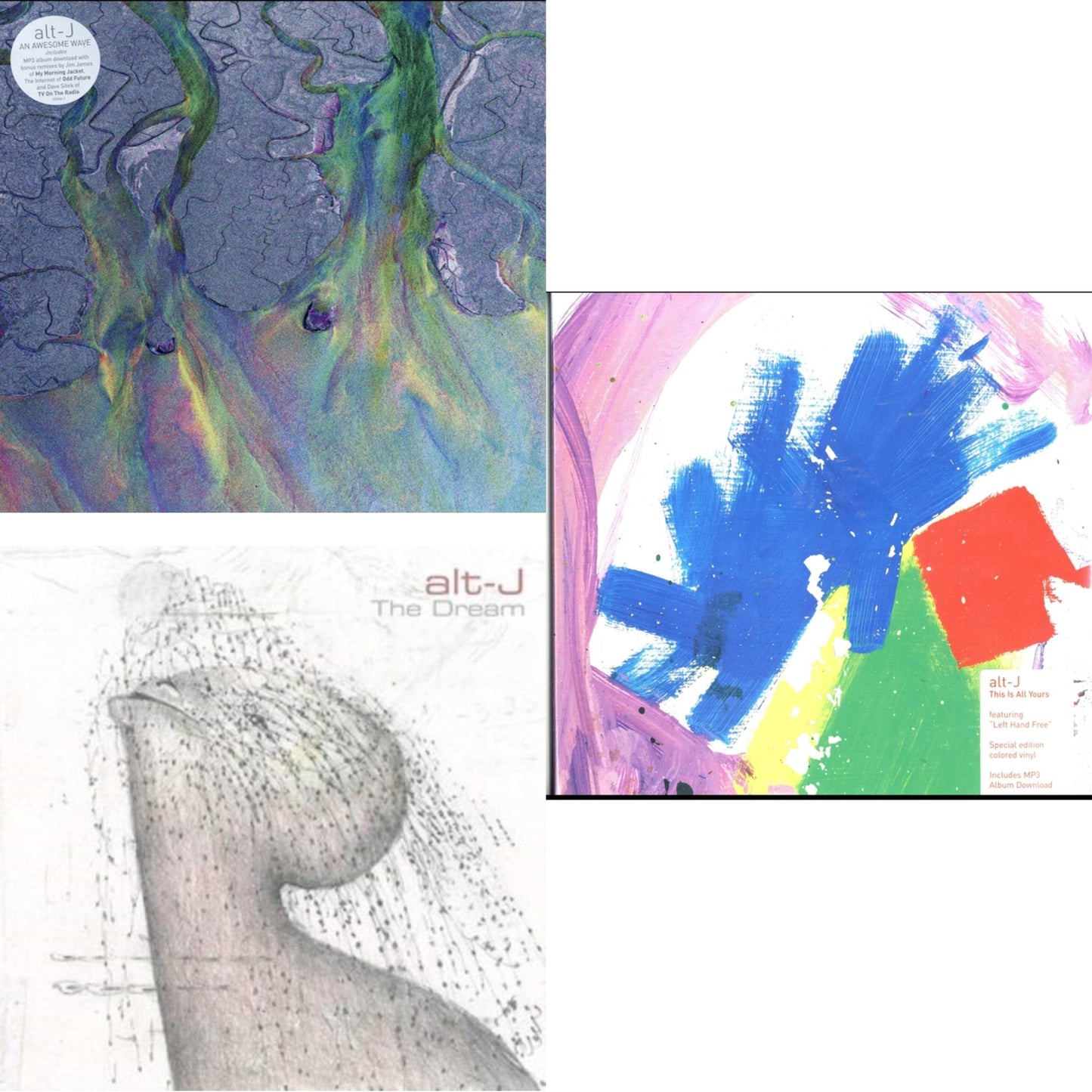 Alt-J - Dream & This Is All Yours (Neon Yellow LP Vinyl) & Awesome Wave