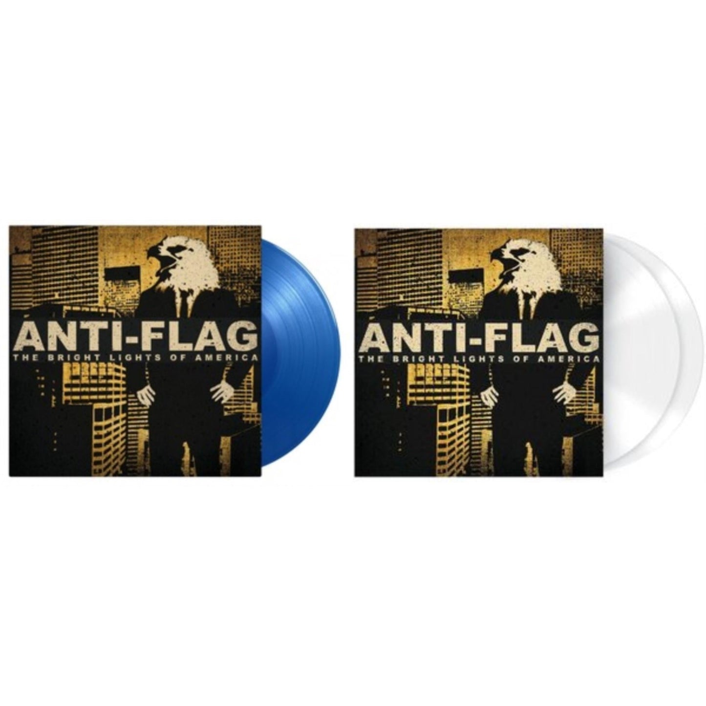 Anti-Flag - Bright Lights Of America (2LP/180G/Blue Vinyl) & Bright Lights Of America (2LP/180G/Solid White Vinyl)