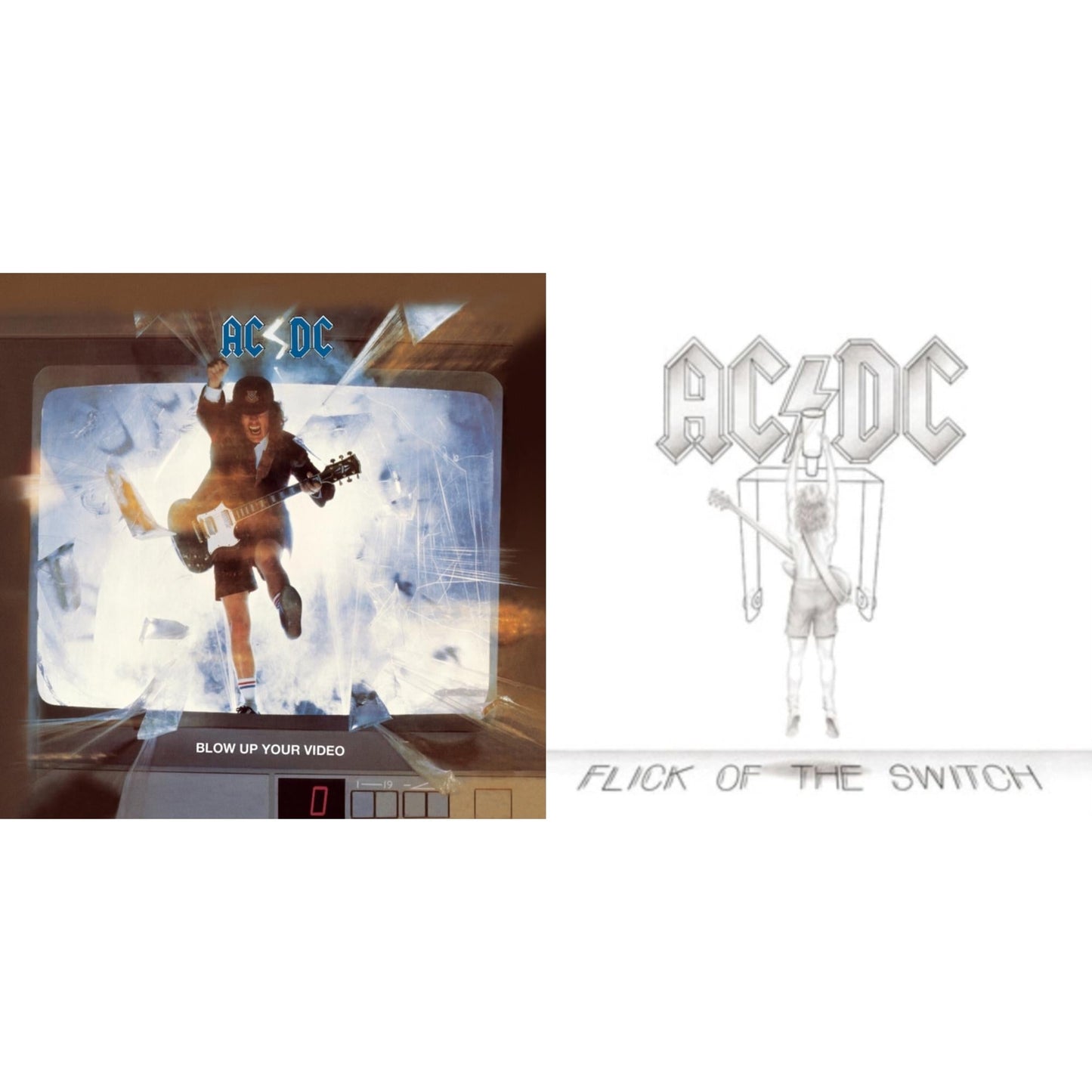 Ac/Dc - Flick Of The Switch & Blow Up Your Video - CD Bundle