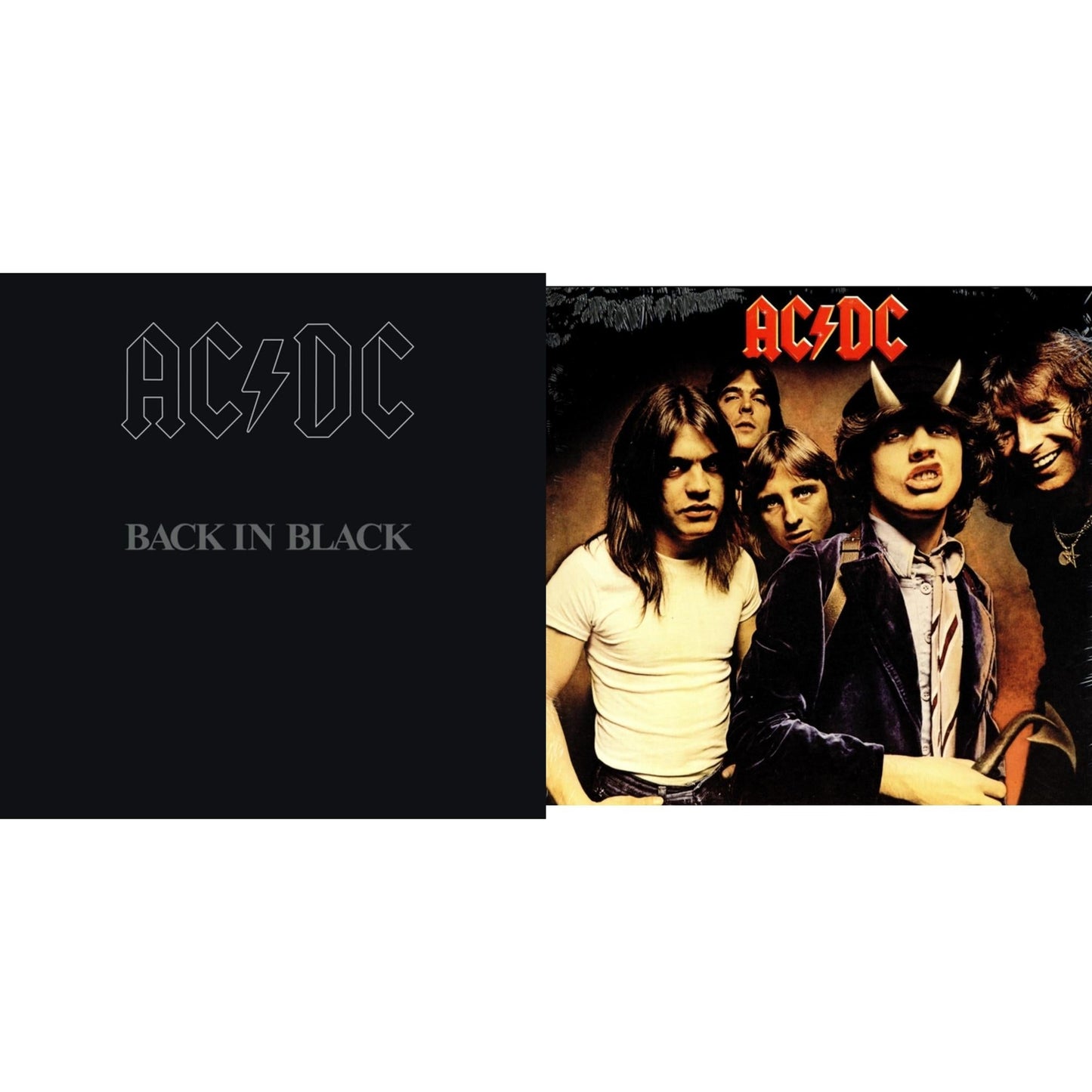 Ac/Dc - Highway To Hell (180G) & Back In Black (180G) - LP Vinyl Bundle