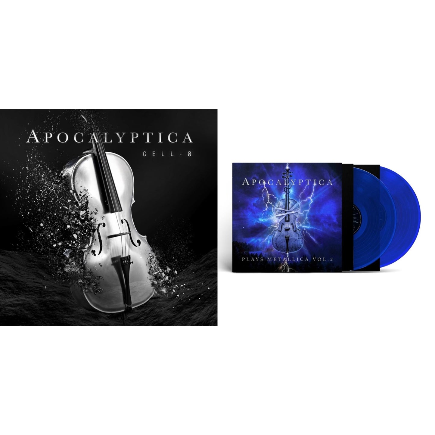 Apocalyptica - Cell-0 & Plays Metallica: Vol. 2 (2LP/Translucent Blue Vinyl)