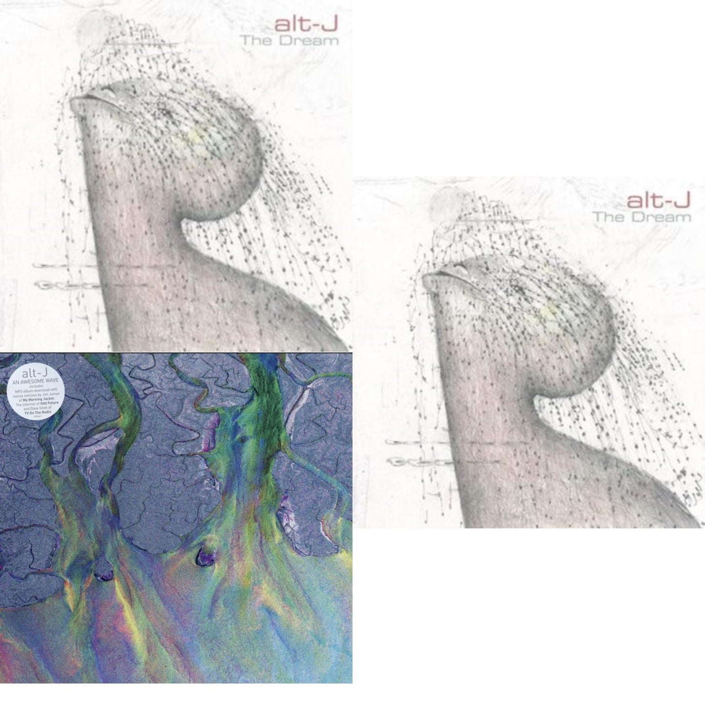 Alt-J - Dream (Milky Clear LP Vinyl) (I) & Dream & Awesome Wave