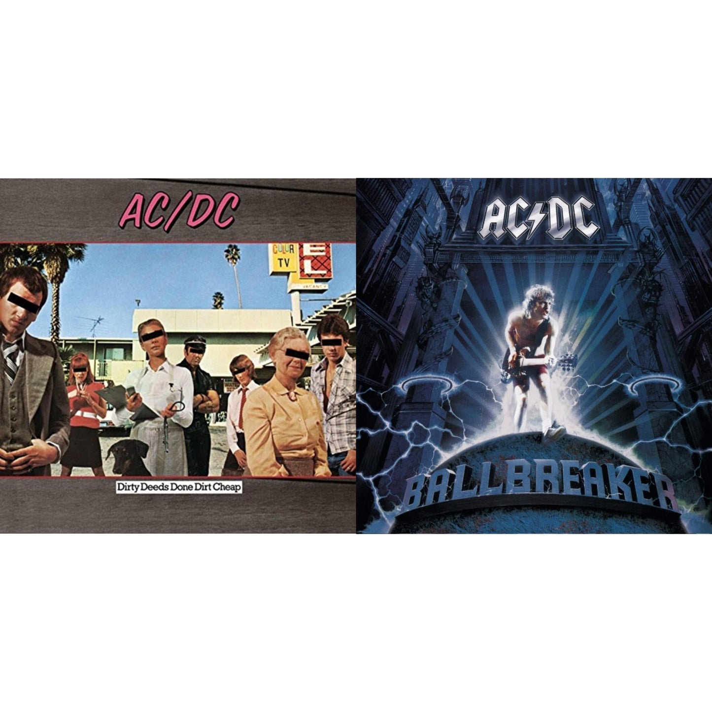 Ac/Dc - Dirty Deeds Done Dirt Cheap & Ballbreaker - CD Bundle