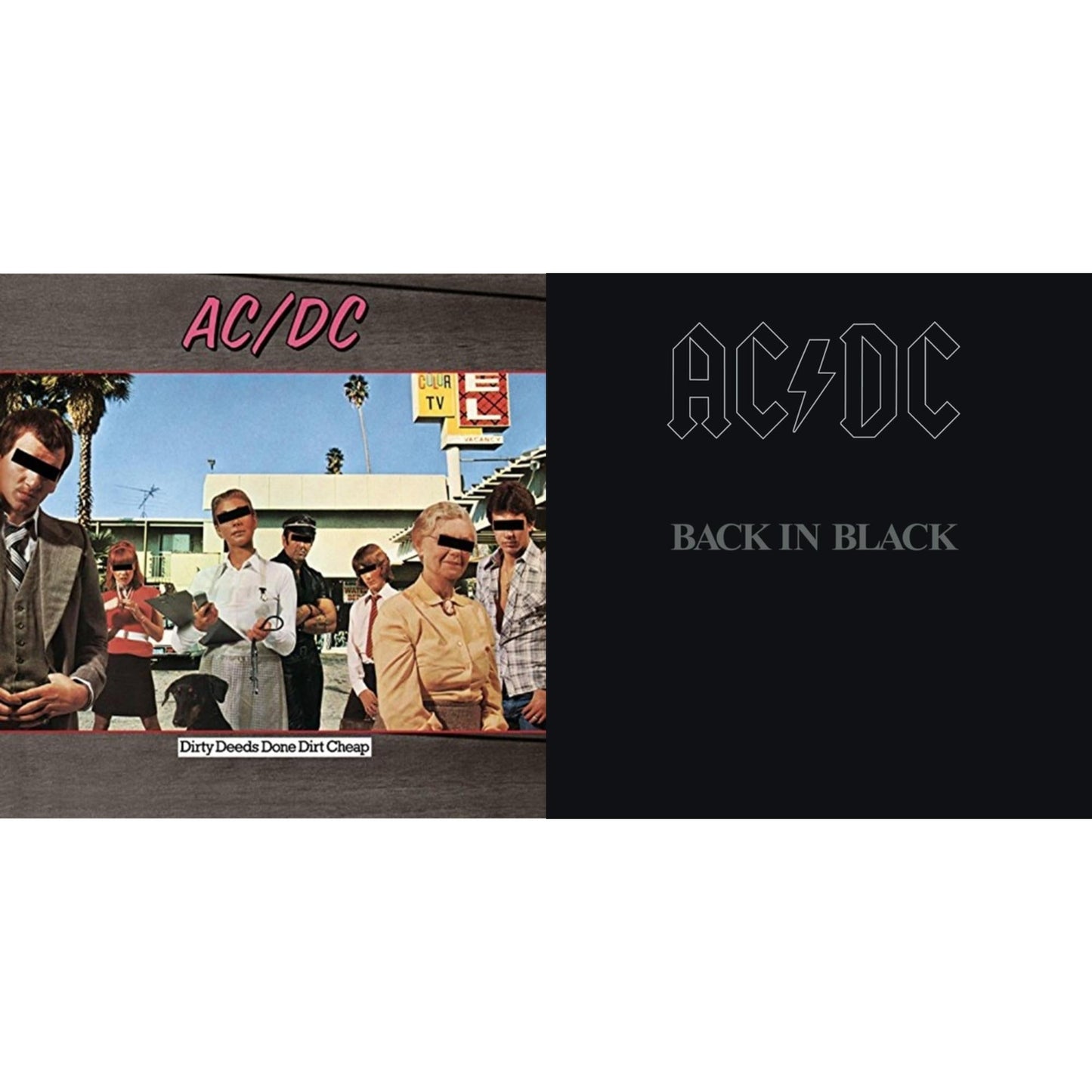 Ac/Dc - Dirty Deeds Done Dirt Cheap & Back In Black - CD Bundle