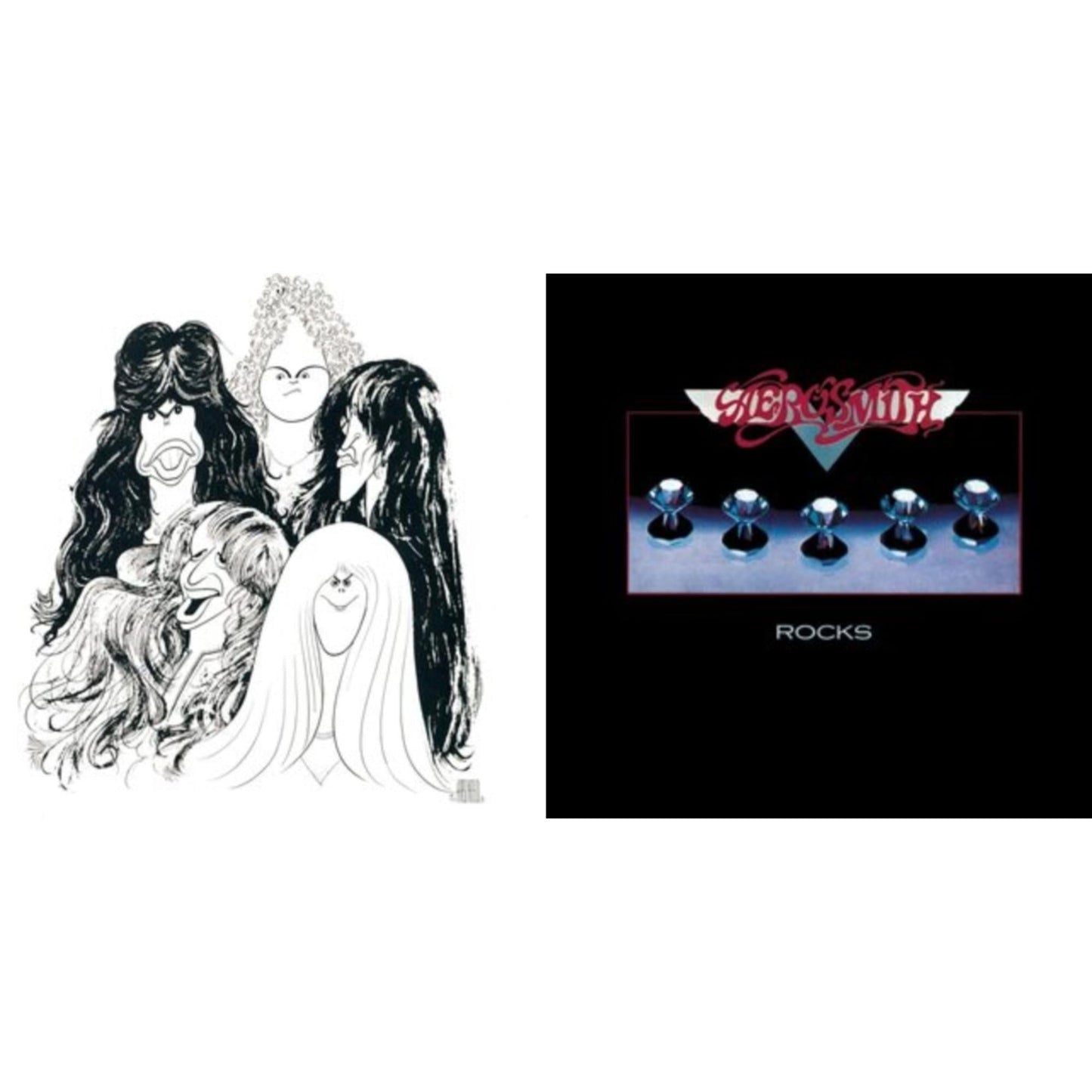 Aerosmith - Rocks & Draw The Line - LP Vinyl Bundle