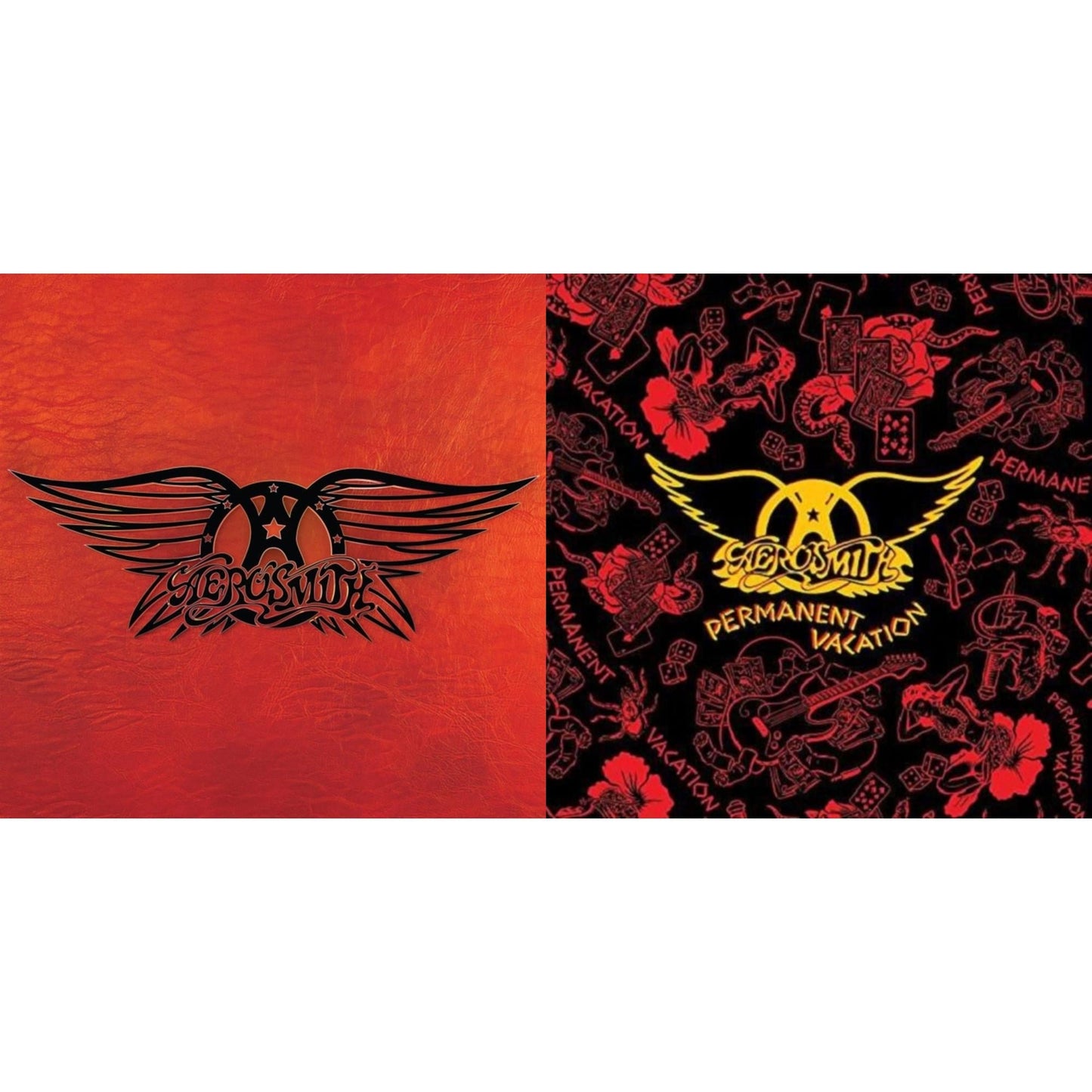 Aerosmith - Greatest Hits & Permanent Vacation (180G) - LP Vinyl Bundle
