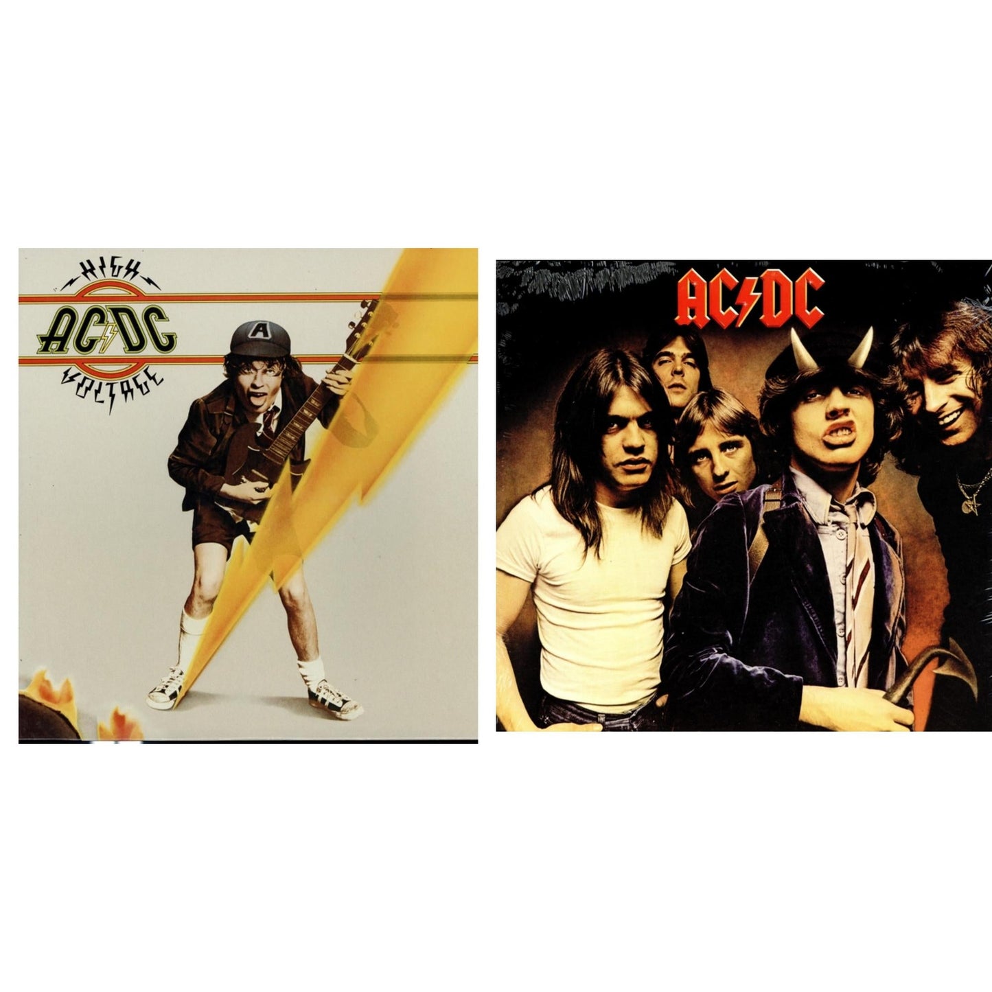 Ac/Dc - High Voltage (180G) & Highway To Hell (180G) - LP Vinyl Bundle