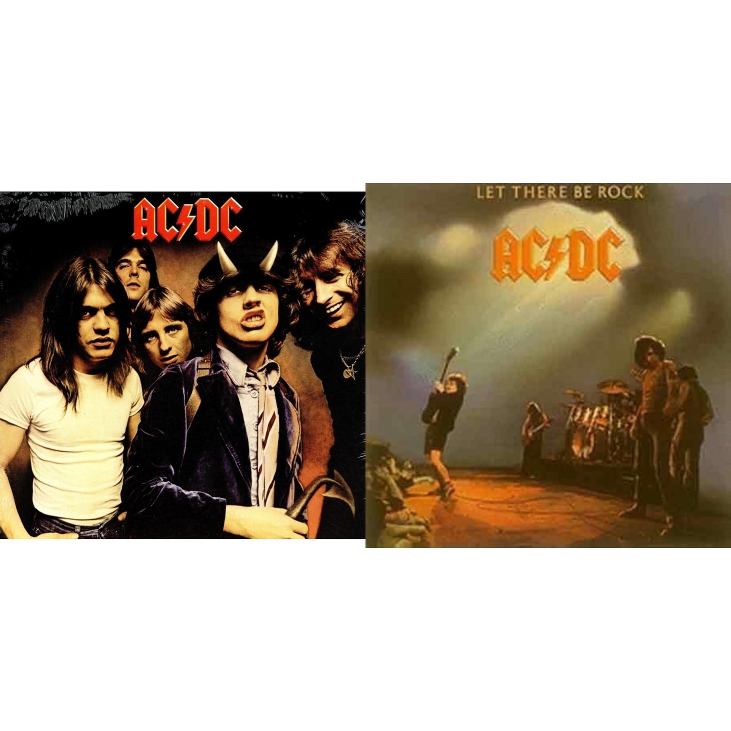 Ac/Dc - Let There Be Rock (180G) & Highway To Hell (180G) - LP Vinyl Bundle