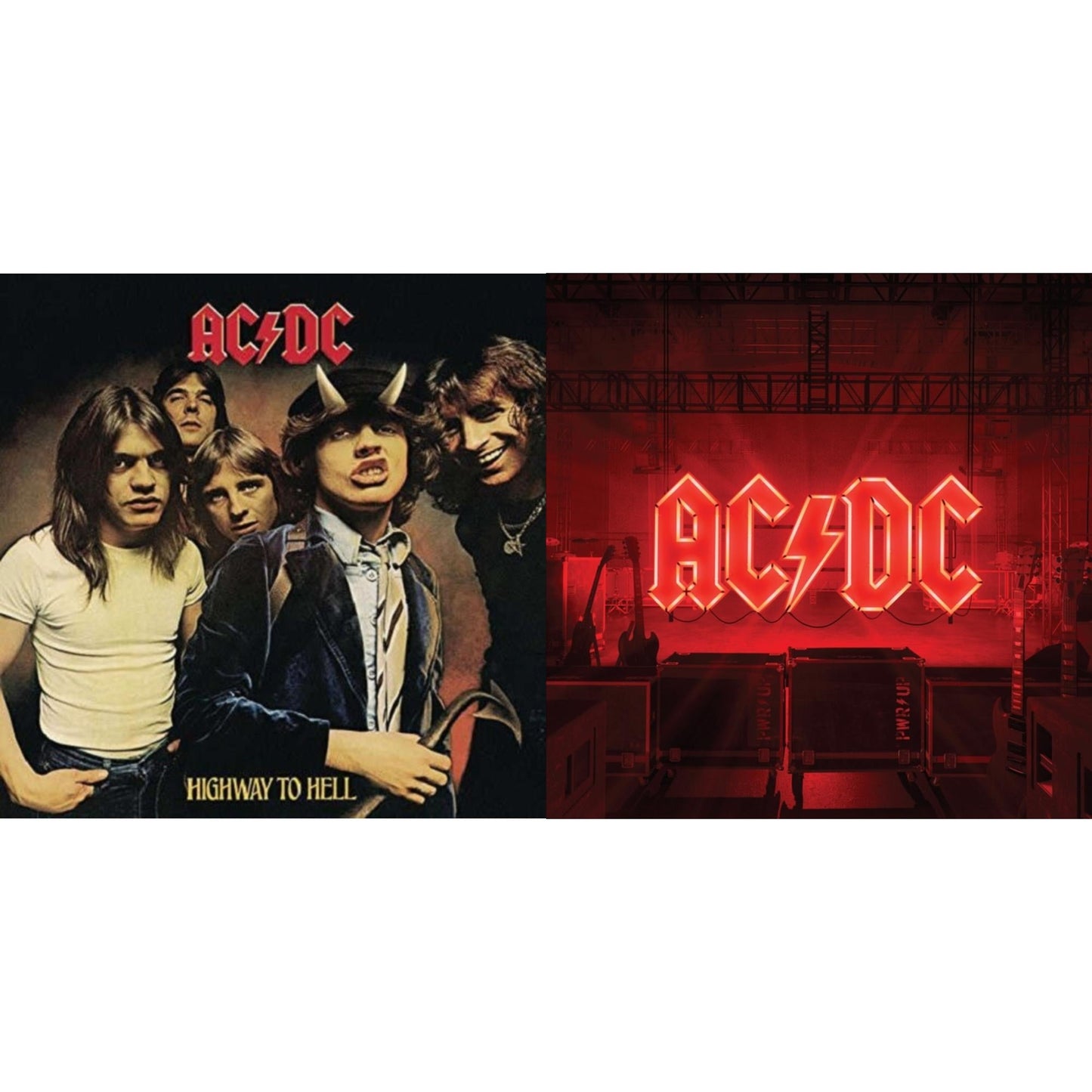 Ac/Dc - Power Up (180G/Gatefold Jacket/Inner Sleeve) & High Voltage (180G) - LP Vinyl Bundle