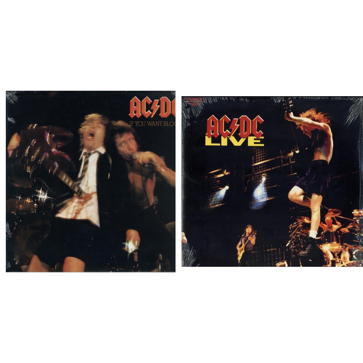 Ac/Dc - If You Want Blood You've Got It (180G) & Live (2LP/180G)