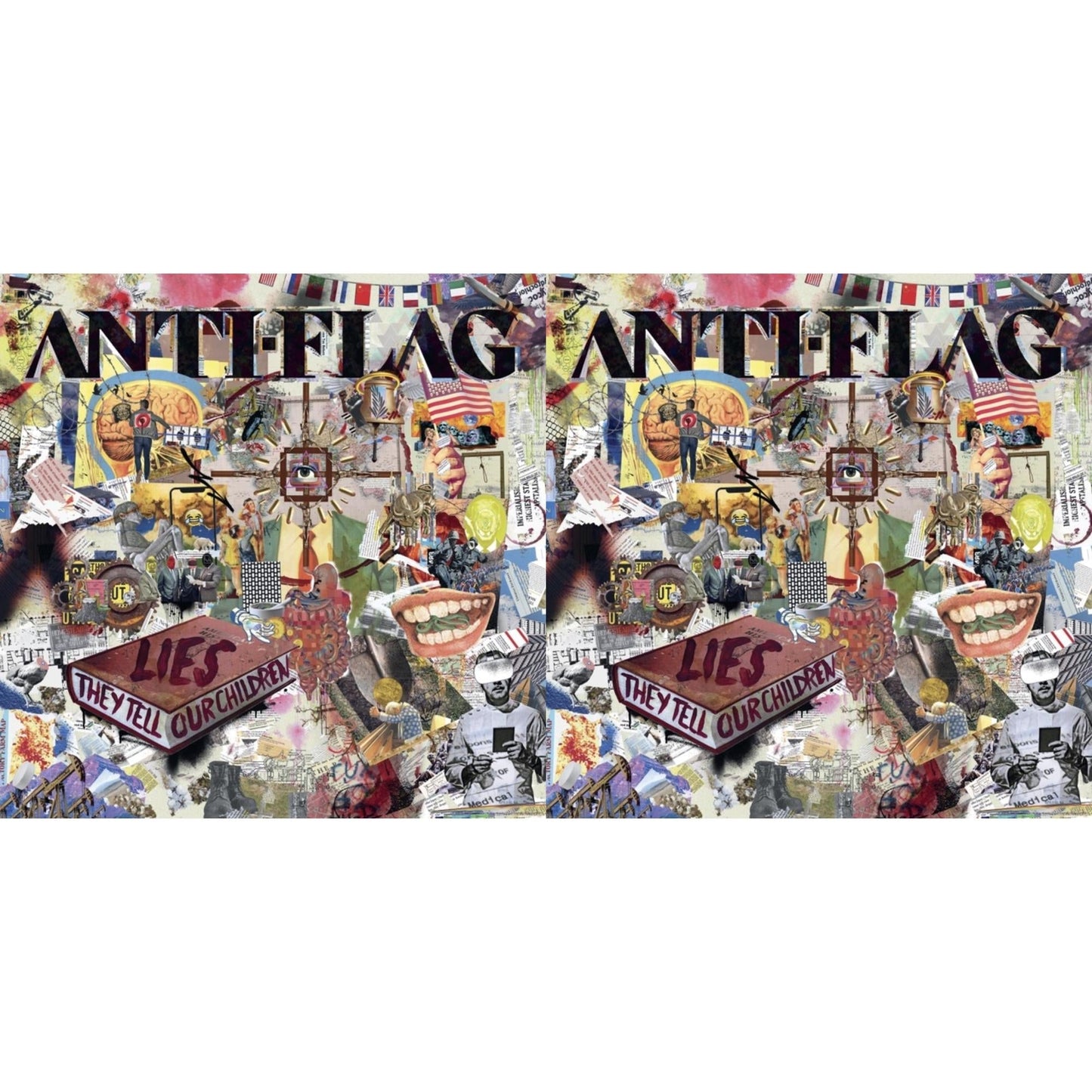 Anti-Flag - Lies They Tell Our Children & Lies They Tell Our Children (White LP Vinyl)