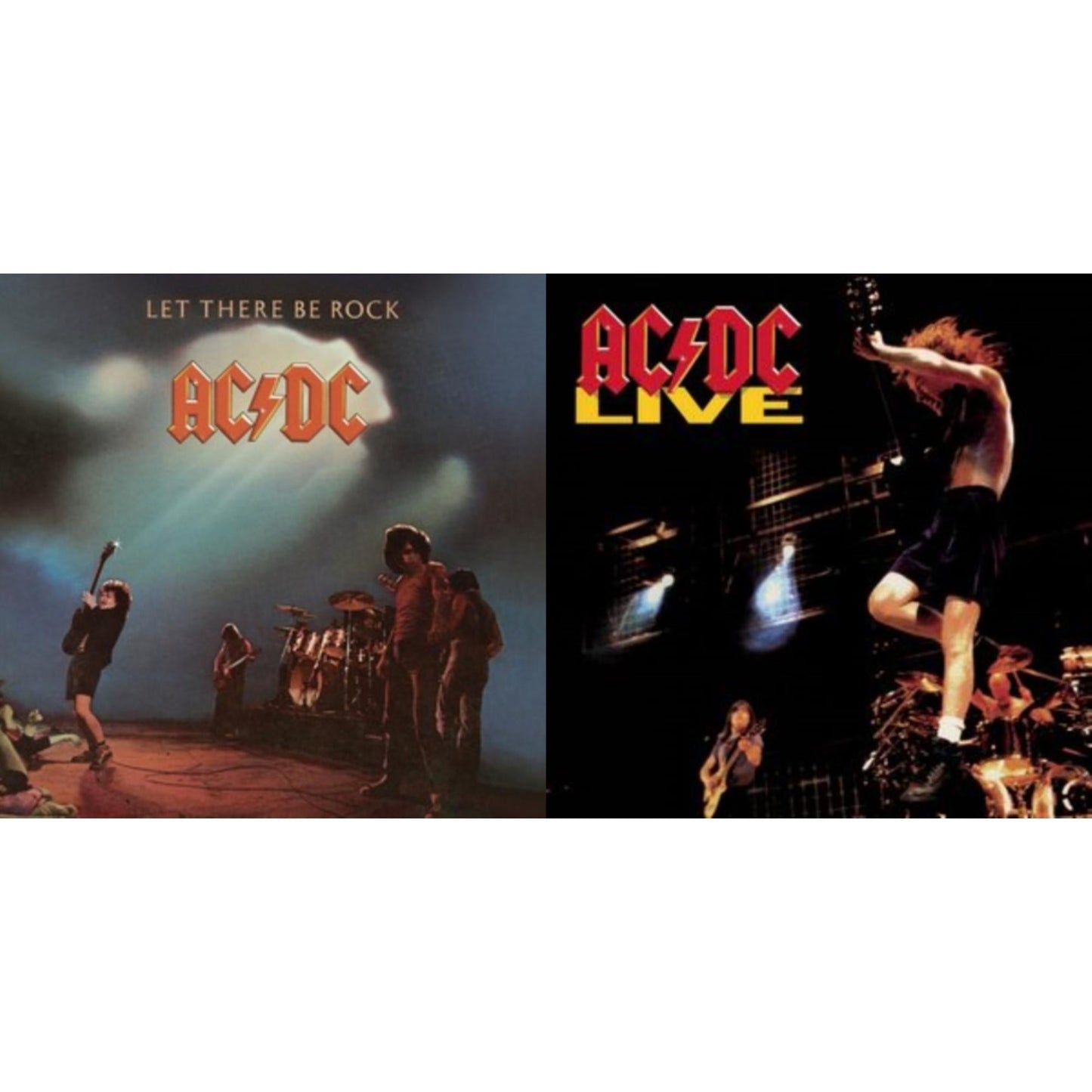 Ac/Dc - Let There Be Rock & Live - CD Bundle