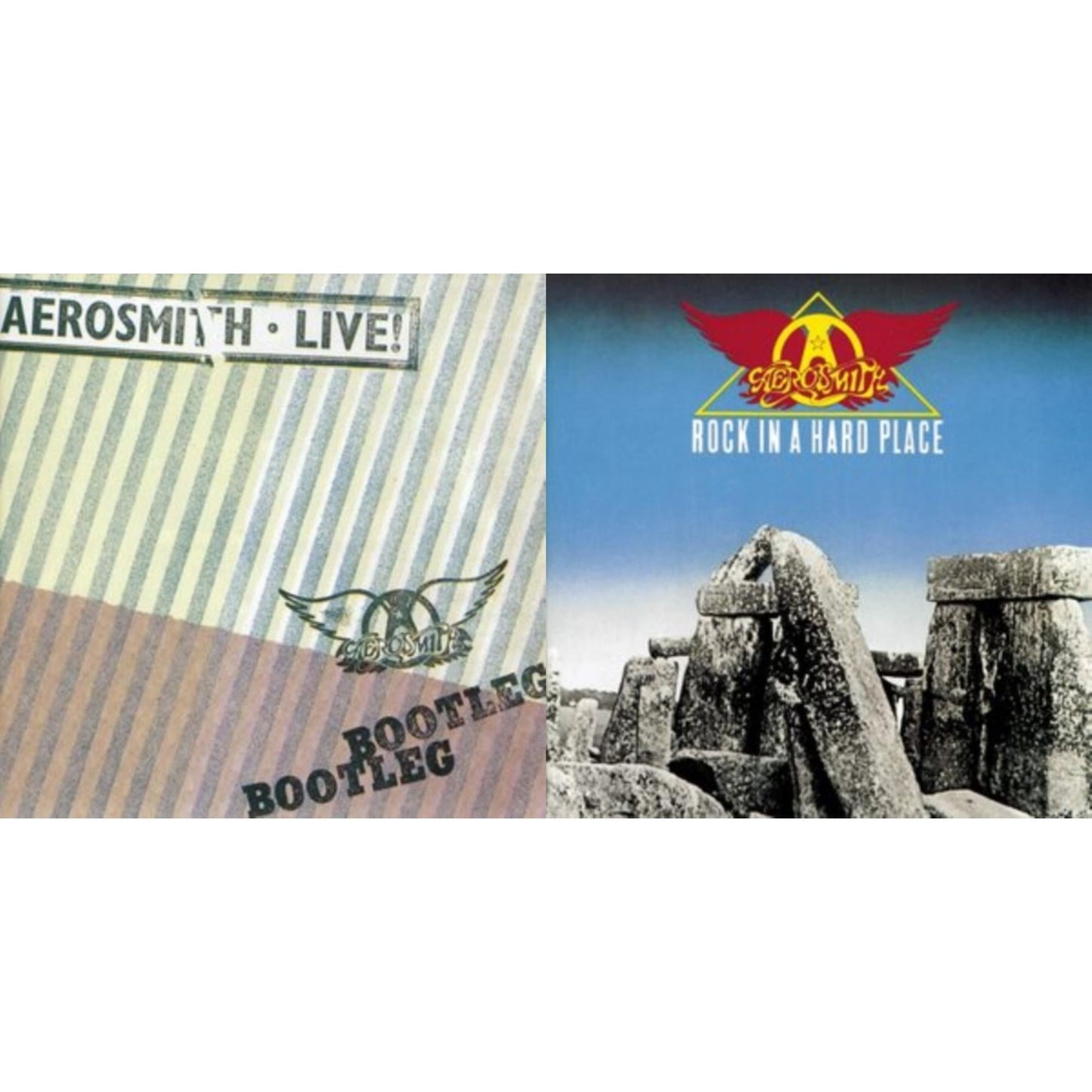 Aerosmith - Rock In A Hard Place & Live! Bootleg (2LP)