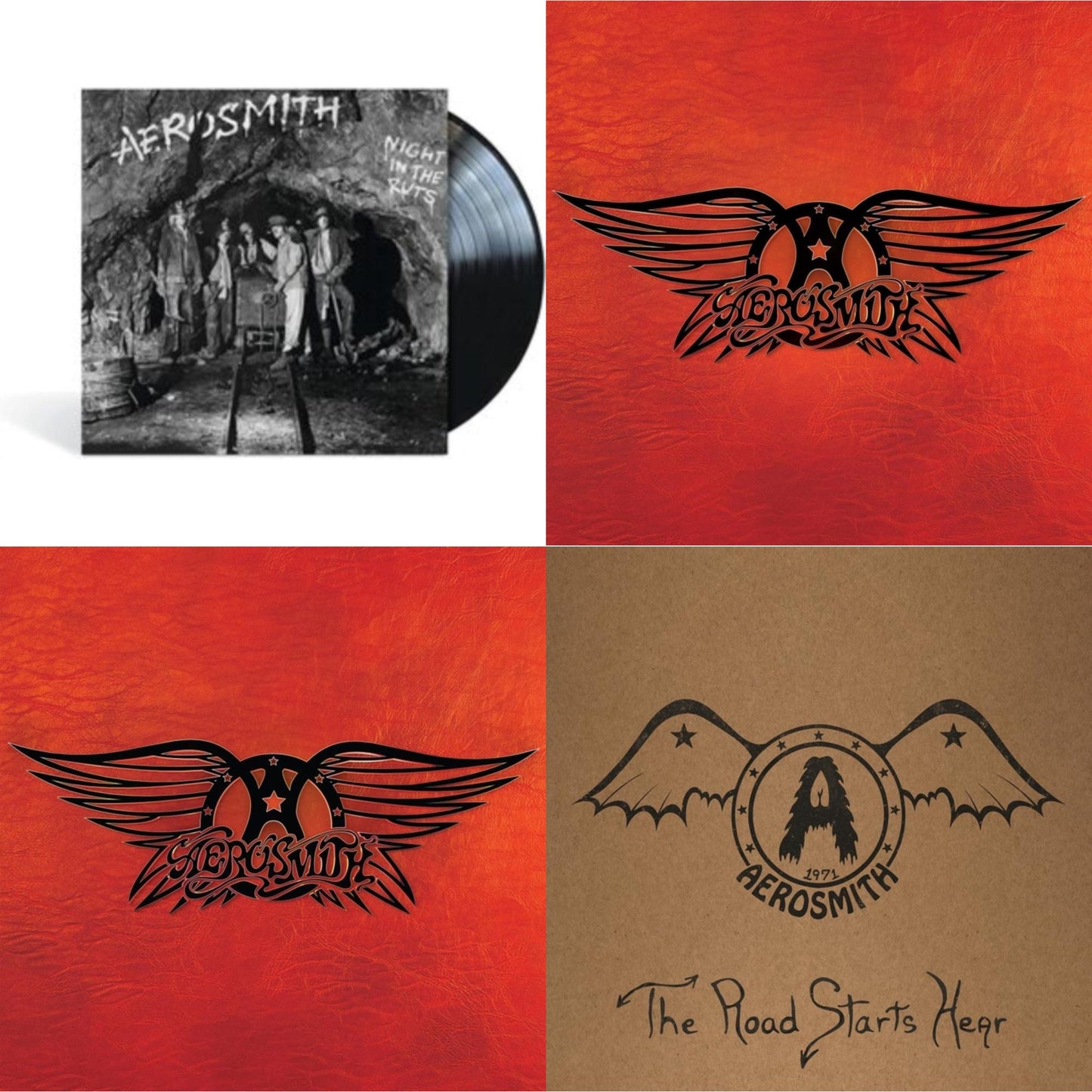 Aerosmith - Night In The Ruts & Greatest Hits (4LP) & Greatest Hits & 1971: The Road Starts Here