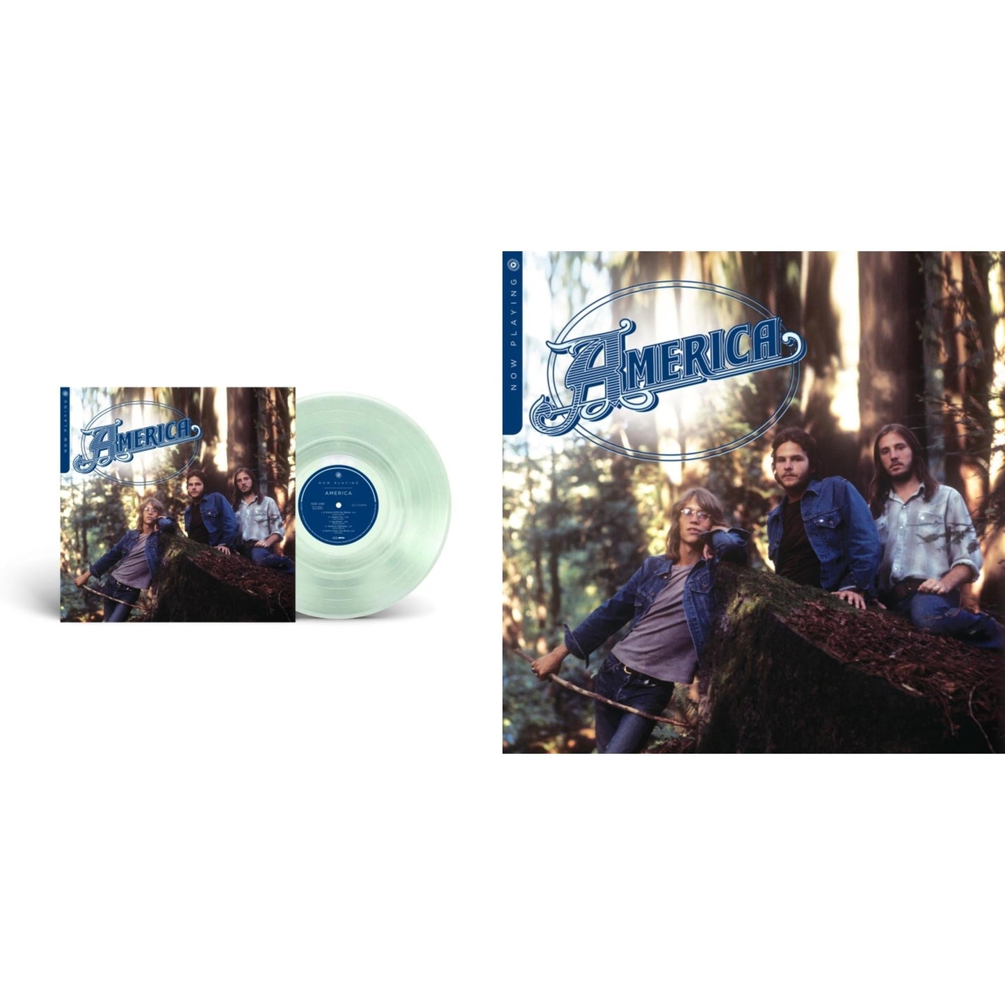 America - Now Playing (Bottle Clear LP Vinyl) (Syeor) & Now Playing