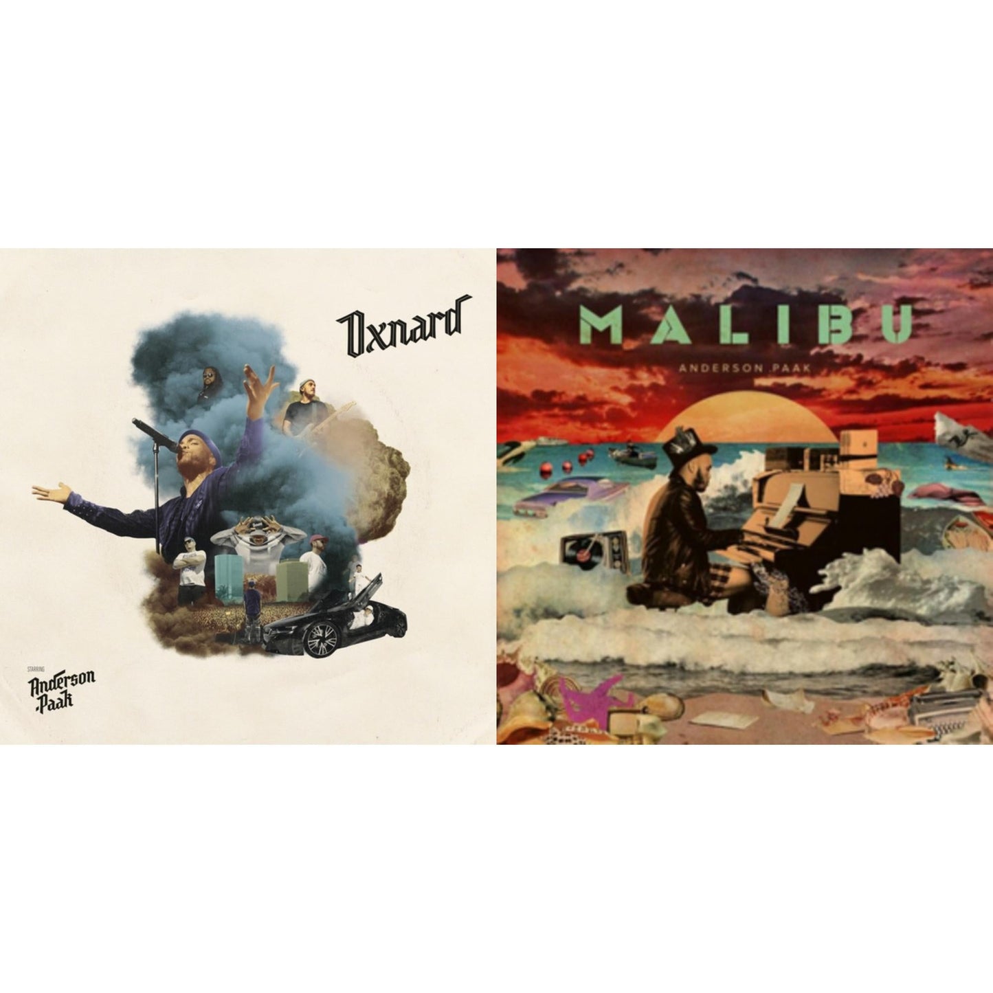 Anderson.Paak - Oxnard & Malibu - LP Vinyl Bundle