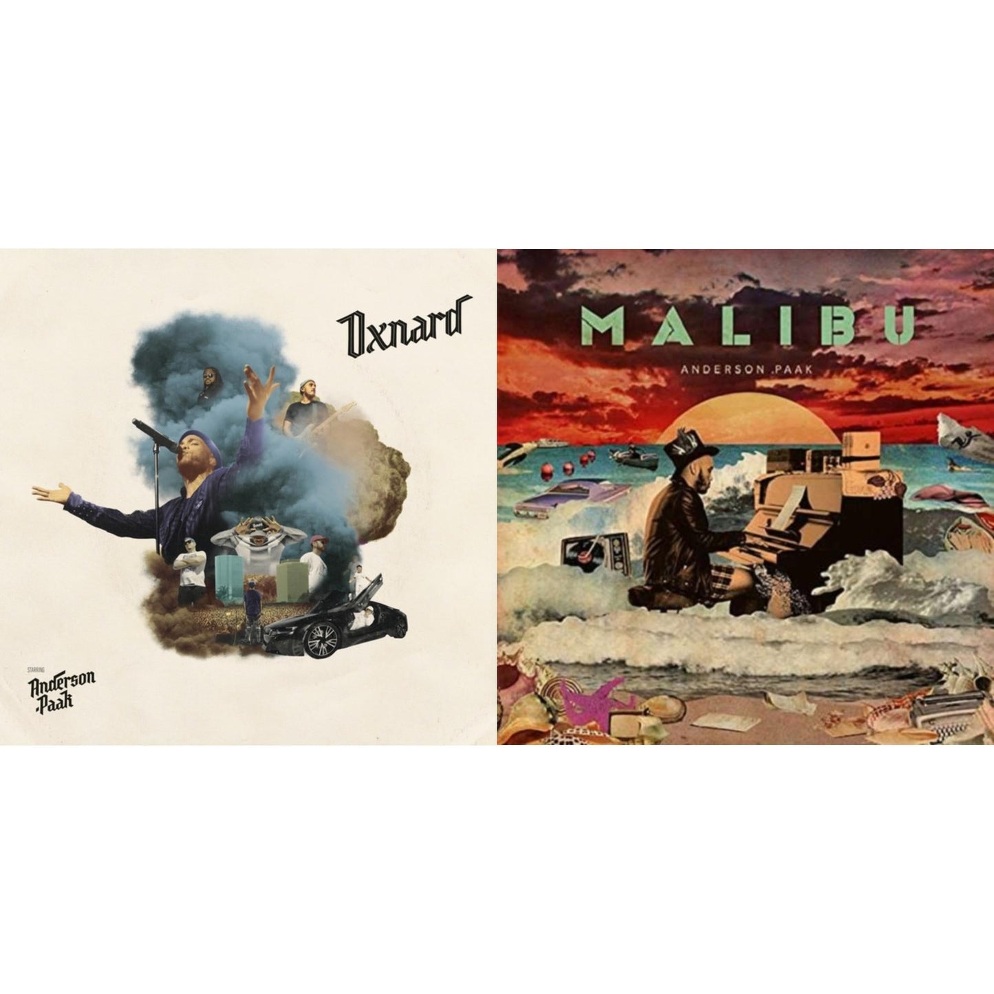 Anderson.Paak - Oxnard & Malibu (180G) - LP Vinyl Bundle
