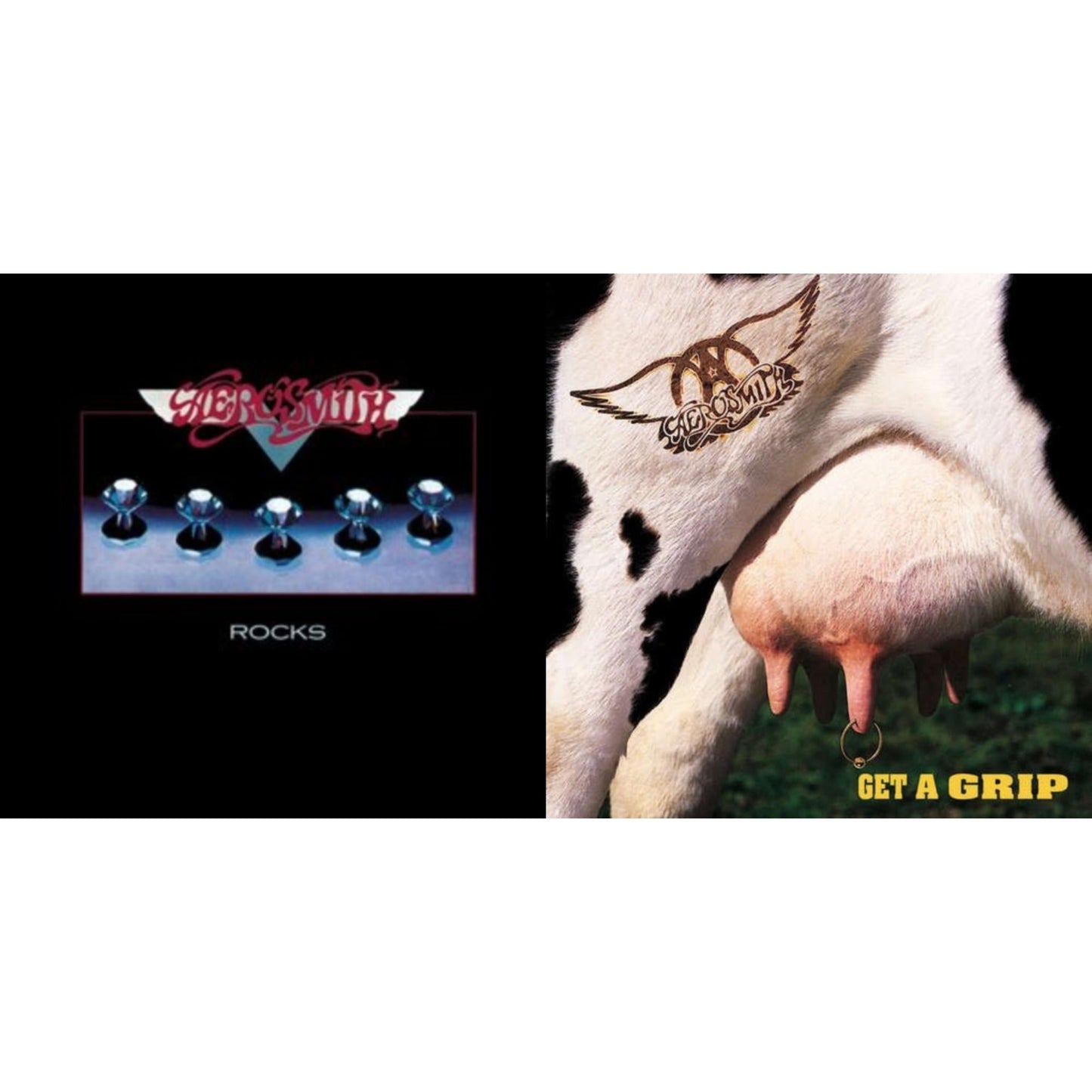 Aerosmith - Rocks & Get A Grip - LP Vinyl Bundle