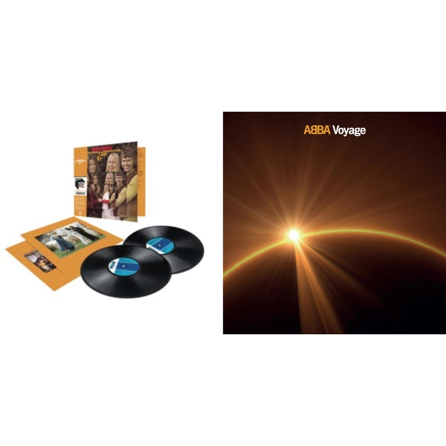 Abba - Voyage & Ring Ring (180G) (Import) - LP Vinyl Bundle