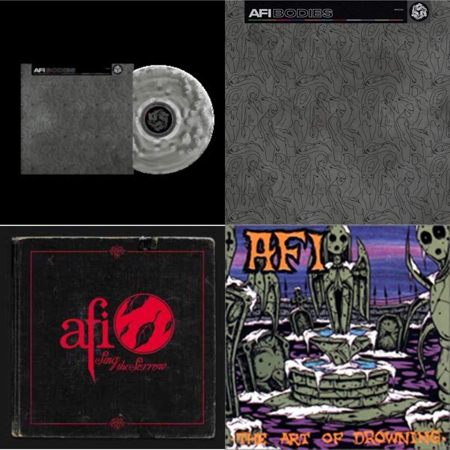 Afi - Bodies & Bodies (I) & Sing The Sorrow (2LP/45RPM) & Art Of Drowning