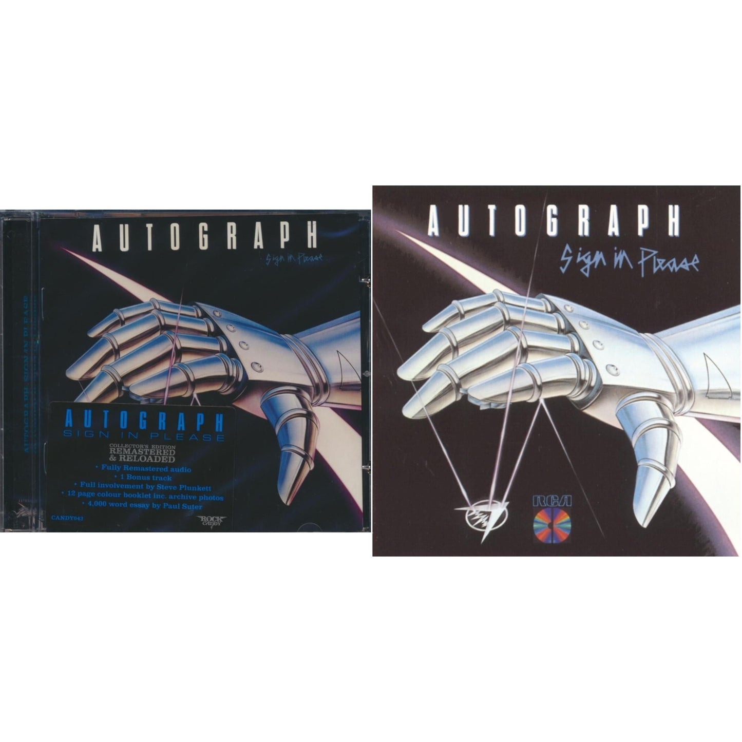 Autograph - Sign In Please & Sign In Please - CD Bundle