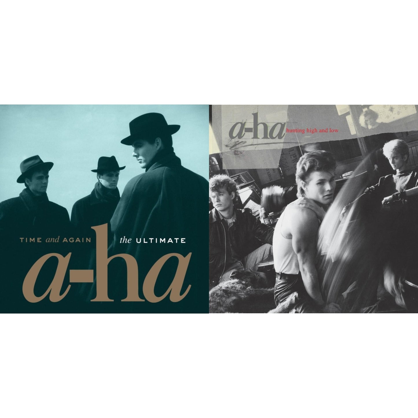 A-Ha - Hunting High & Low (Orange LP Vinyl) (Rocktober) & Time & Again: The Ultimate A-Ha
