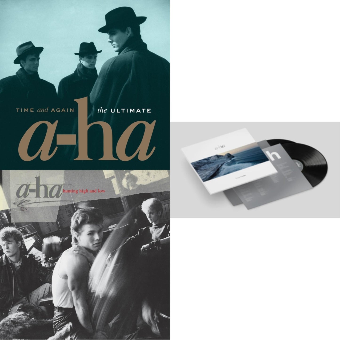 A-Ha - Hunting High & Low (Orange LP Vinyl) (Rocktober) & True North & Time & Again: The Ultimate A-Ha