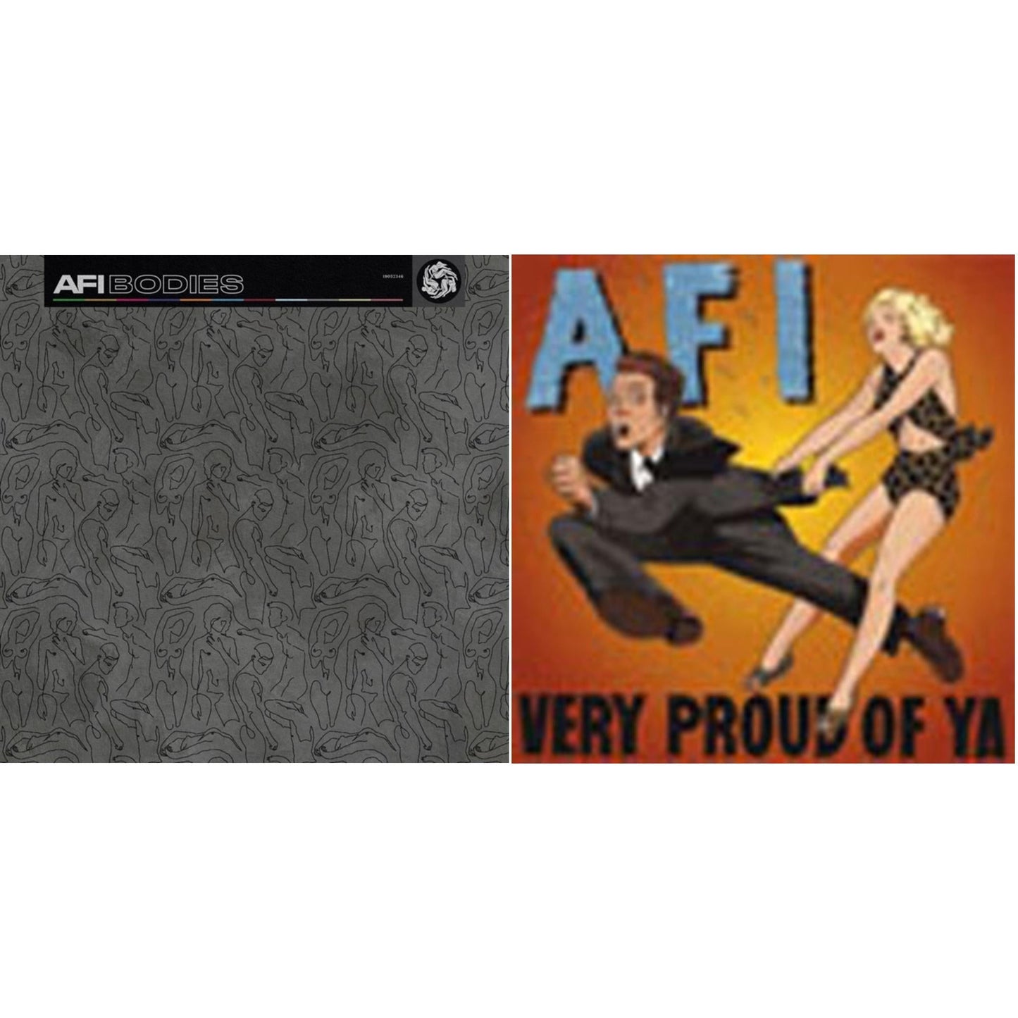 Afi - Bodies (I) & Very Proud Of Ya - LP Vinyl Bundle