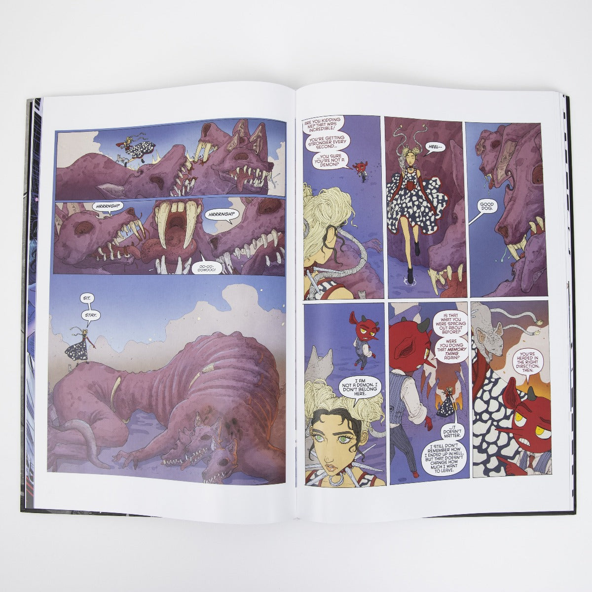 Poppy Poppy's Inferno Hardcover PINK Variant Book