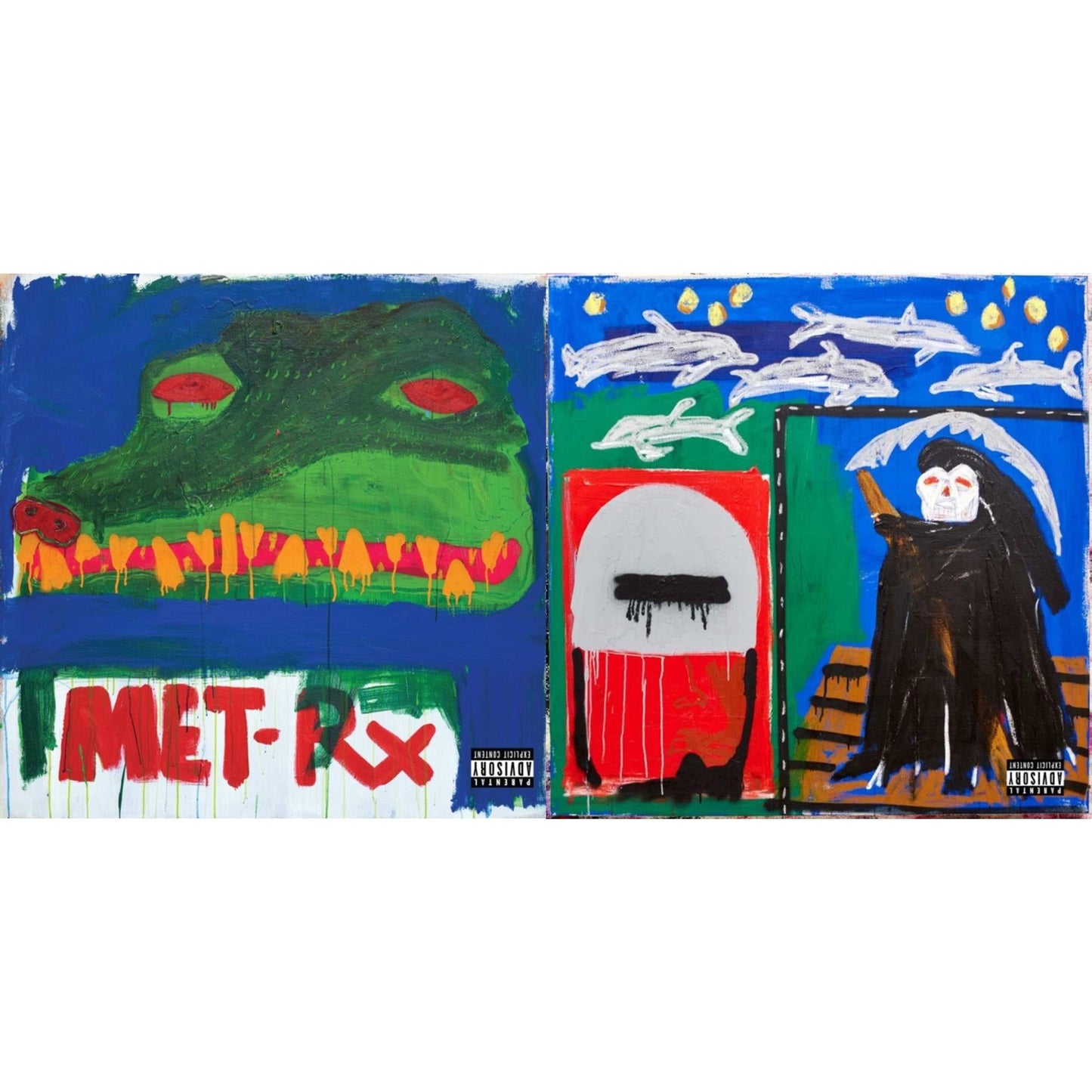 Action Bronson - Only For Dolphins & Cocodrillo Turbo (X) (Silver LP Vinyl)