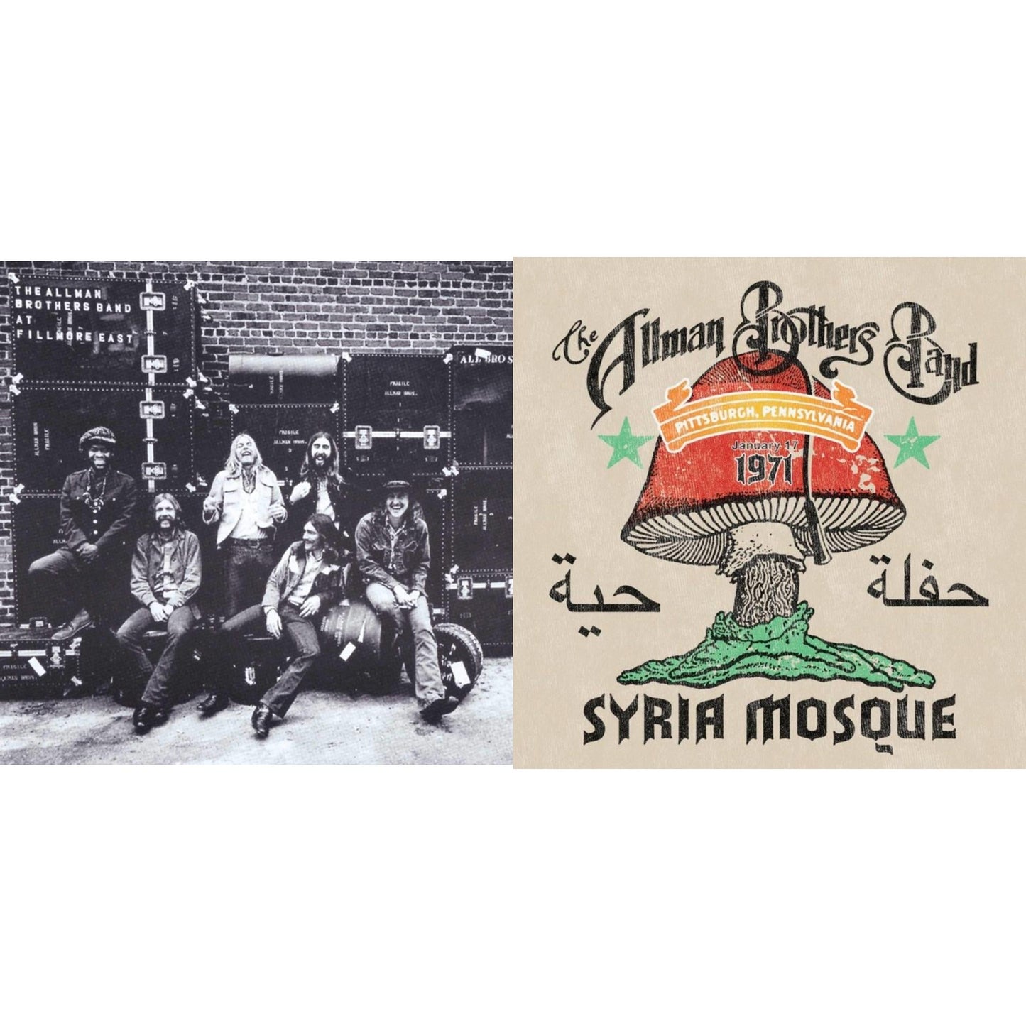 Allman Brothers Band - Live At Fillmore East & Syria Mosque: Pittsburgh, Pa January 17, 1971 (Live) (Pittsburgh Steel Gray Vinyl/2LP)