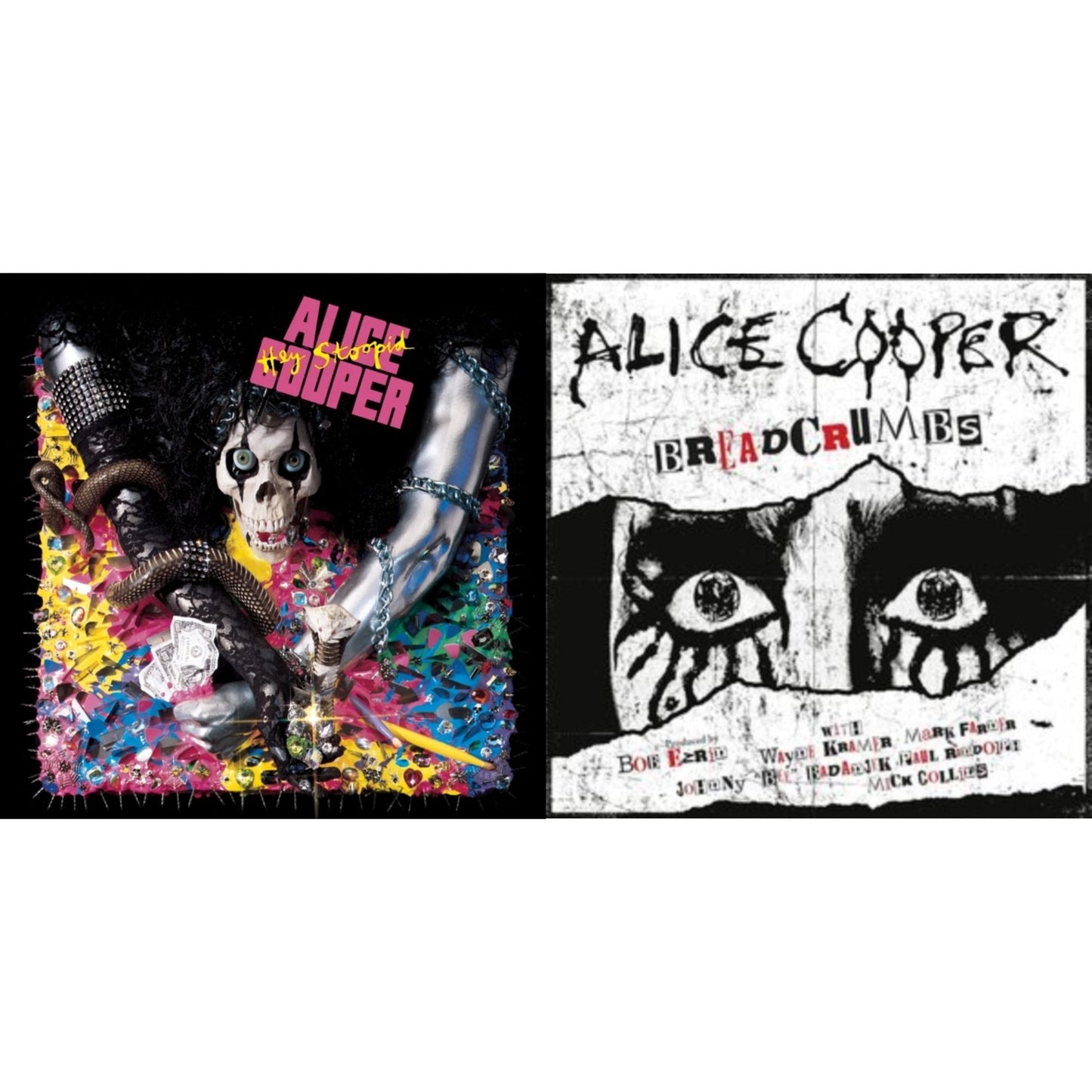 Alice Cooper - Breadcrumbs Ep & Hey Stoopid - CD Bundle
