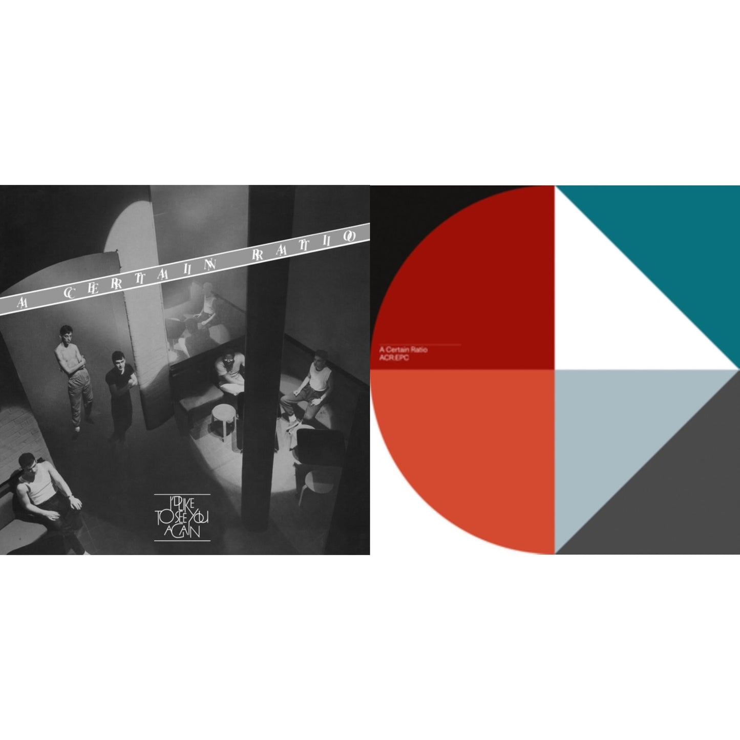 A Certain Ratio - I'd Like To See You Again (Limited Edition White LP Vinyl) & Acr:Epc (Limited Edition/Cornflour Blue LP Vinyl)