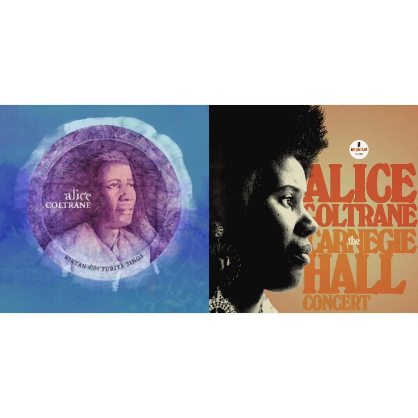 Alice Coltrane - Kirtan: Turiya Sings (2LP) & Carnegie Hall Concert (2LP)