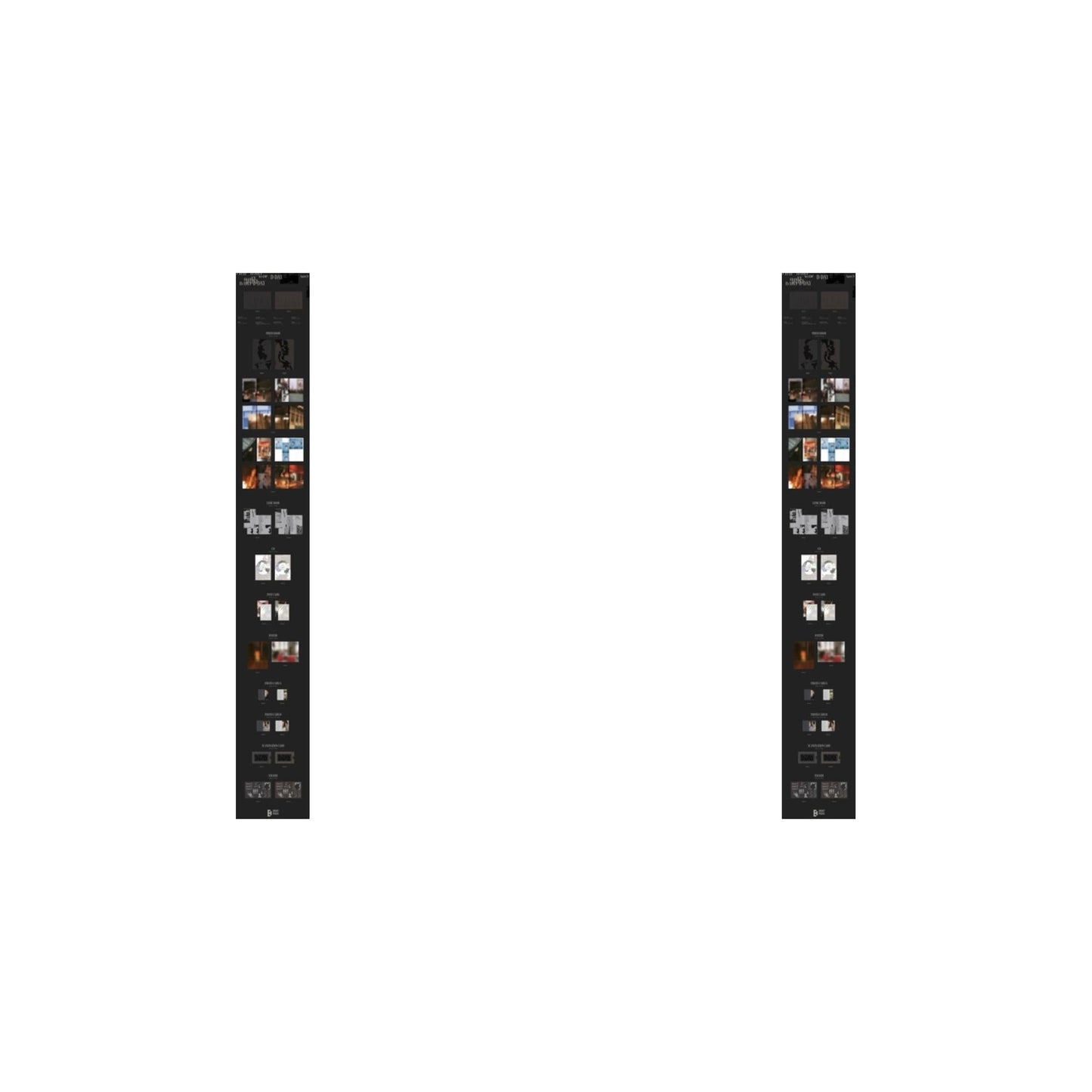 Agust D (Suga Of Bts) - D-Day (X) (Version 01) & D-Day (X) (Version 02) - CD Bundle