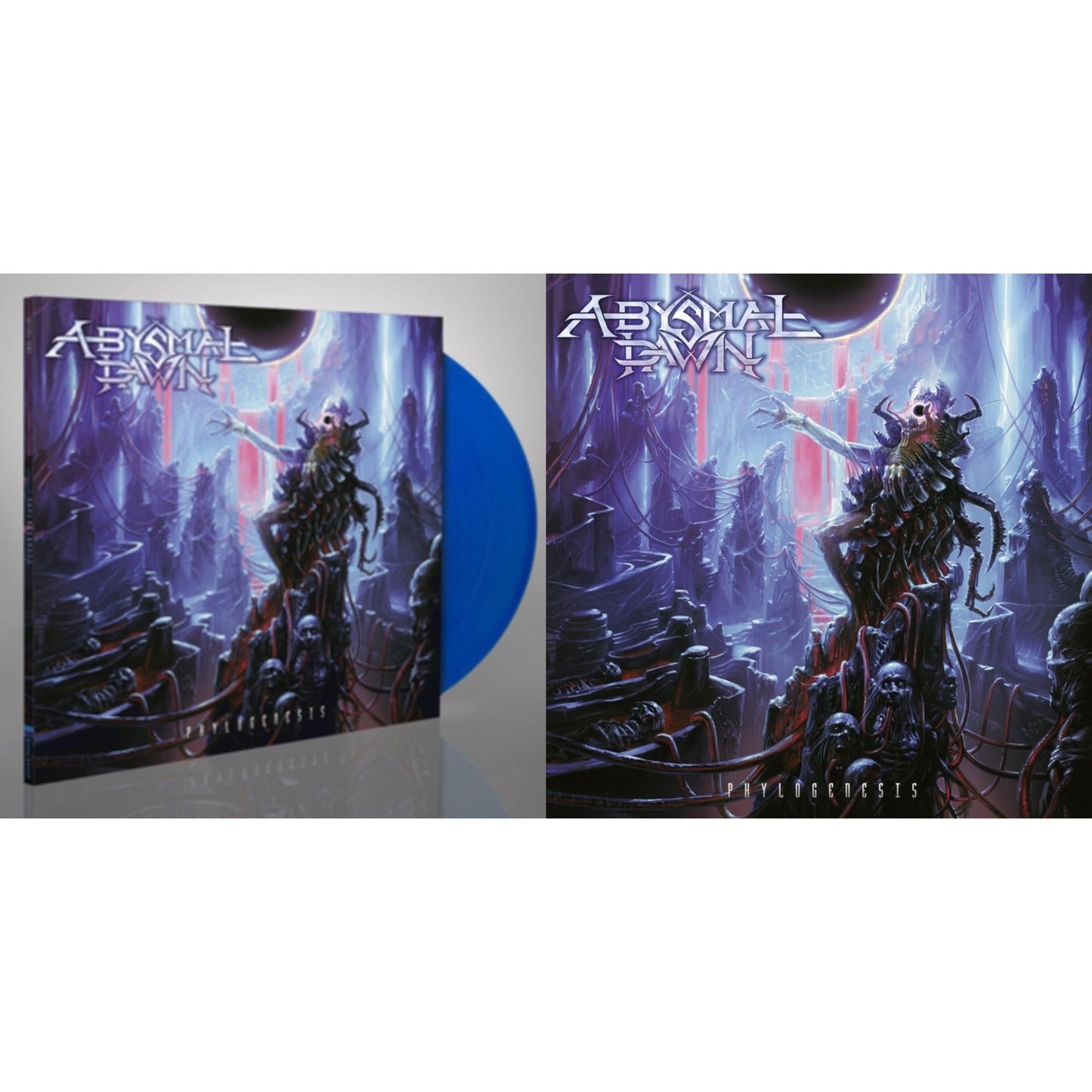 Abysmal Dawn - Phylogenesis (Red LP Vinyl Vinyl) & Phylogenesis - Bundle