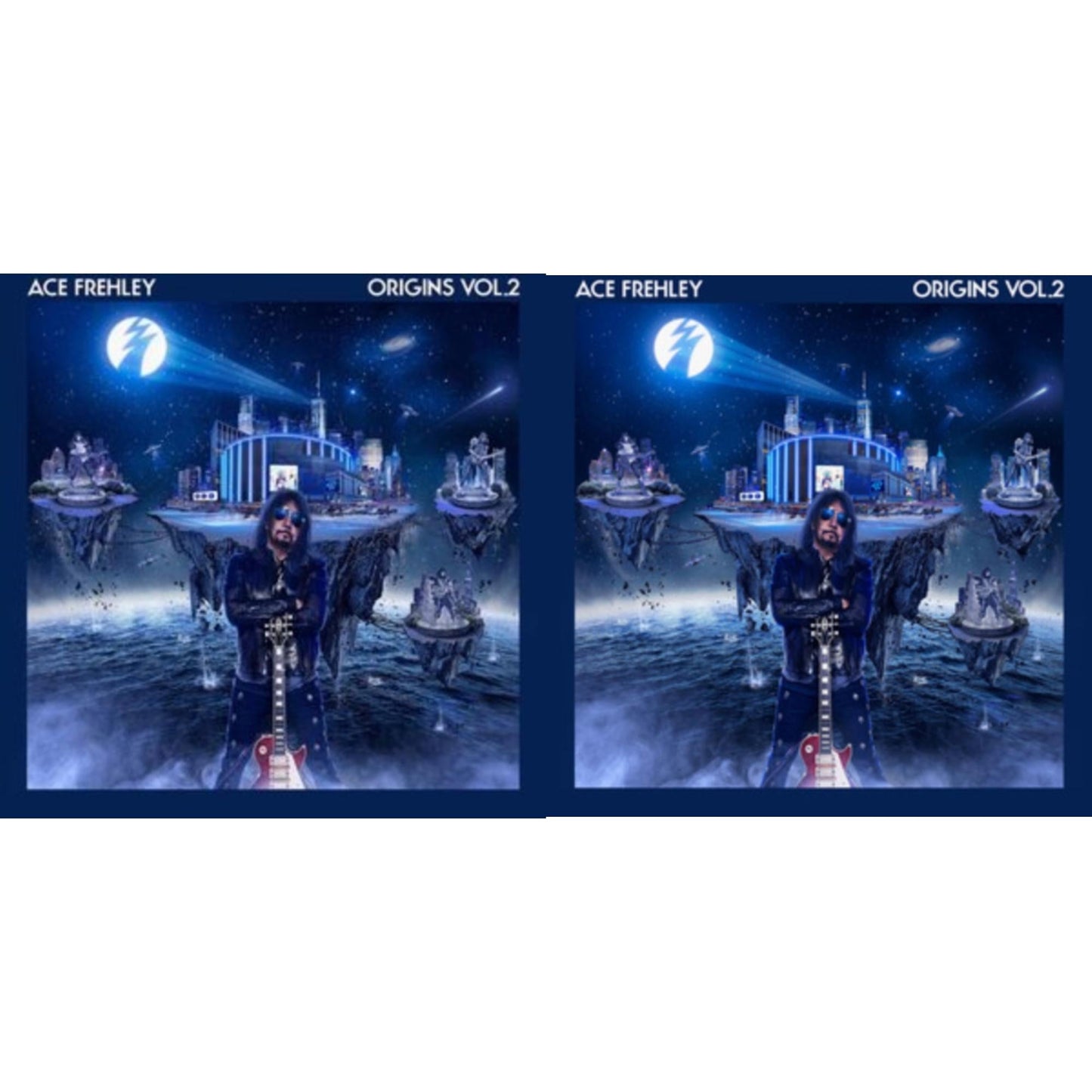 Ace Frehley - Origins Vol.2 (Blue & White LP Vinyl) & Origins: Vol. 2 (I)