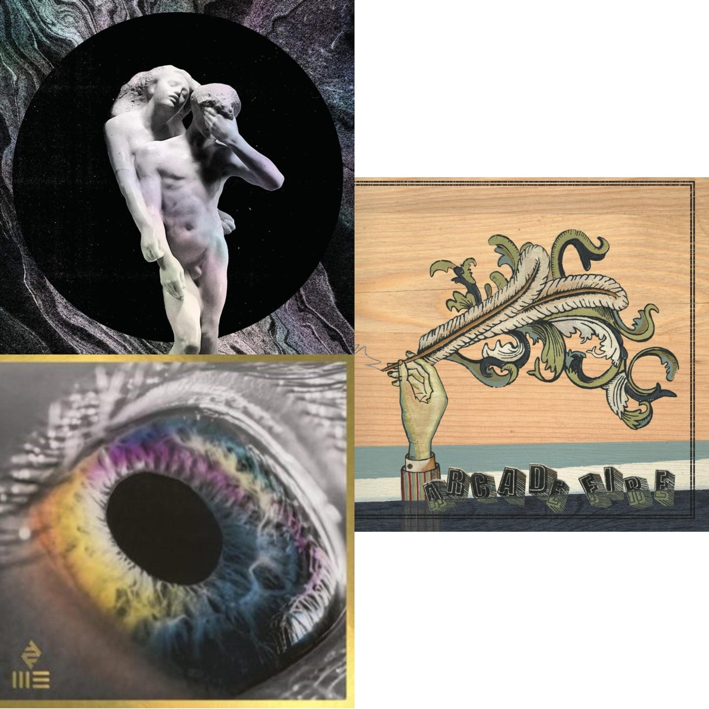 Arcade Fire - Reflektor (2LP/180G) & We (180G/White LP Vinyl) (I) & Funeral (150G/Gatefold)