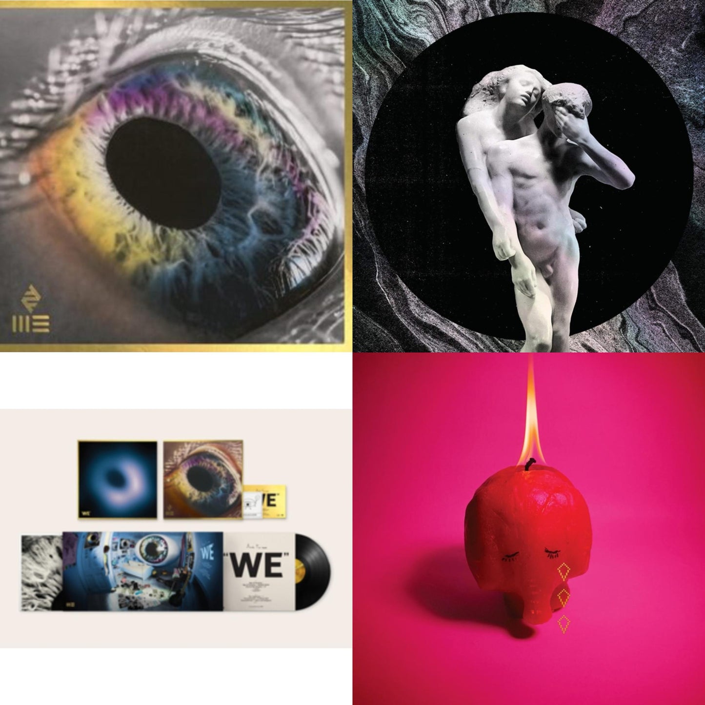 Arcade Fire - Reflektor (2LP/180G) & We (180G) & We (180G/White LP Vinyl) (I) & Pink Elephant