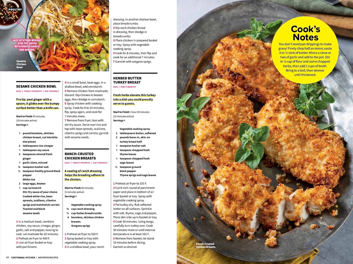 Air Fryer Recipes - 125 All-New Recipes: Amazing Meals in Minutes Fast Breakfasts Awesome Appetizers Perfect Main Courses Tasty Side Dishes Decadent Desserts, Digest Sized